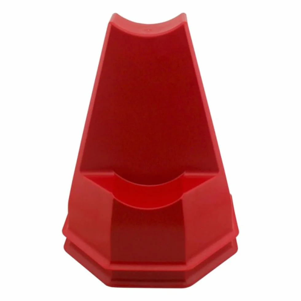 Brama West 2 x Caballos Pylonetti Bloque de obstáculos 30 cm x 35 cm x 30 cm Rojo 2 unidades