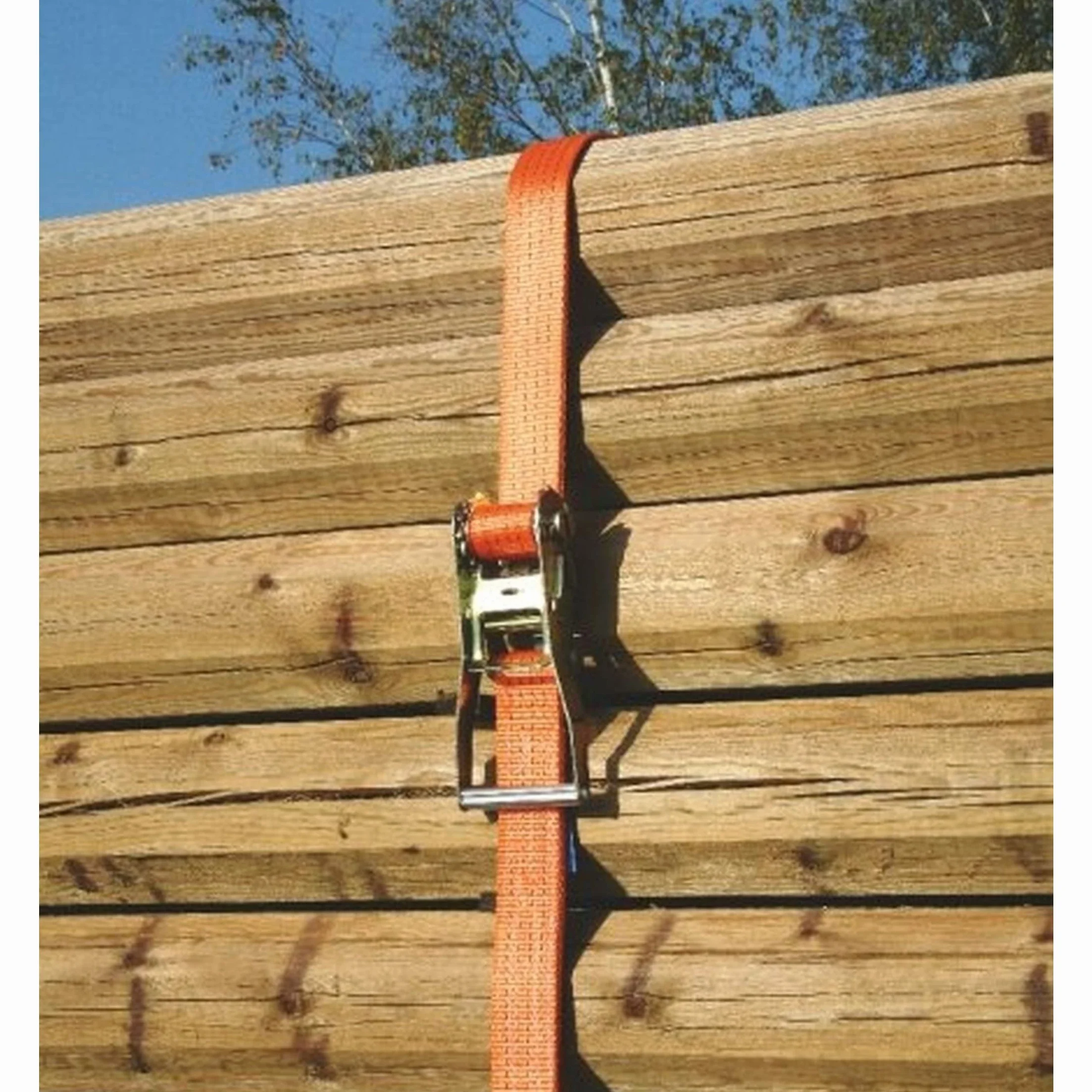 Kerbl Correa de amarre con trinquete 50 mm 8 m 5000 kg