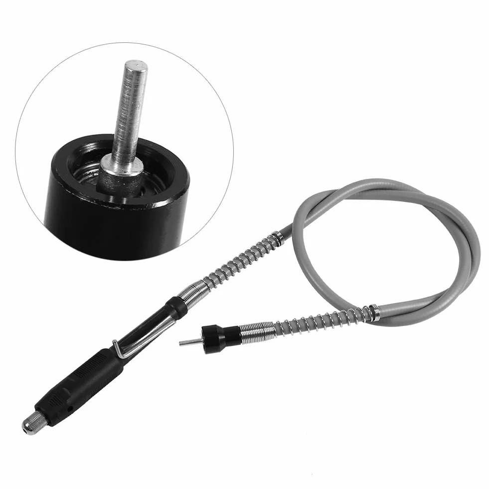 Taladro Universal Eje Flexible Cable de Extensión 3.2mm, L-Llave para Rotación Amoladora Herramienta