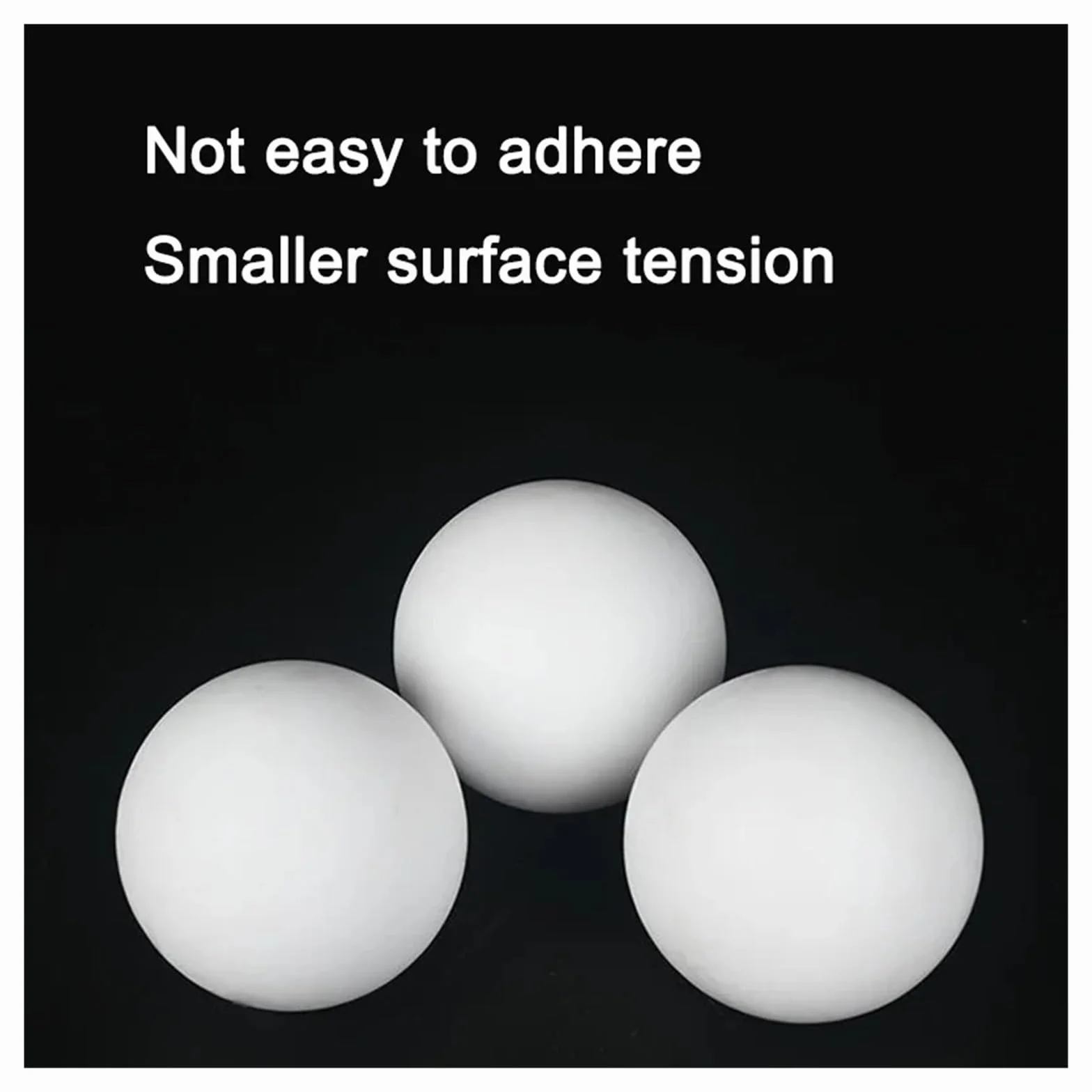 Bolas de PTFE de teflón 3-120 mm para bombas de diafragma resistentes a altas temperaturas y fricción 16 mm 10 piezas