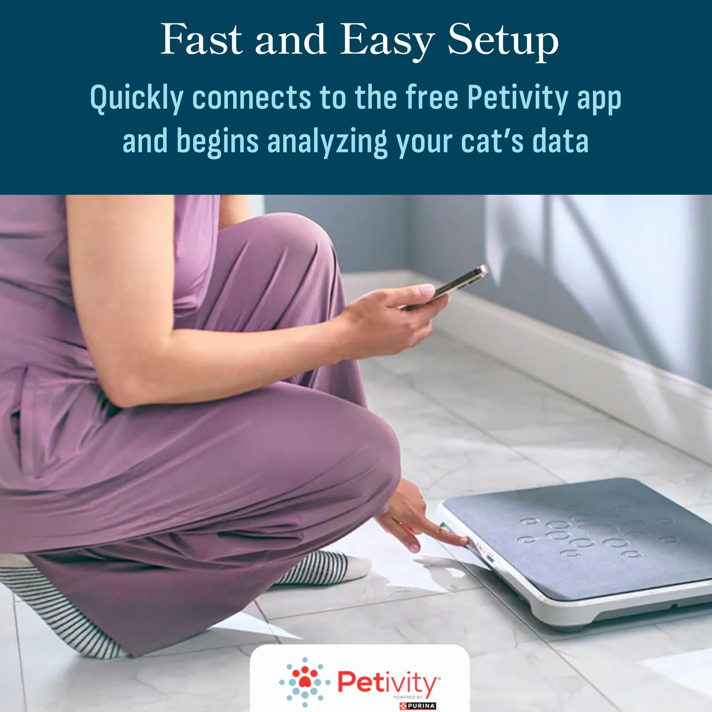 Petivity Smart Litter Box Monitor System - Caja de 5 Libras