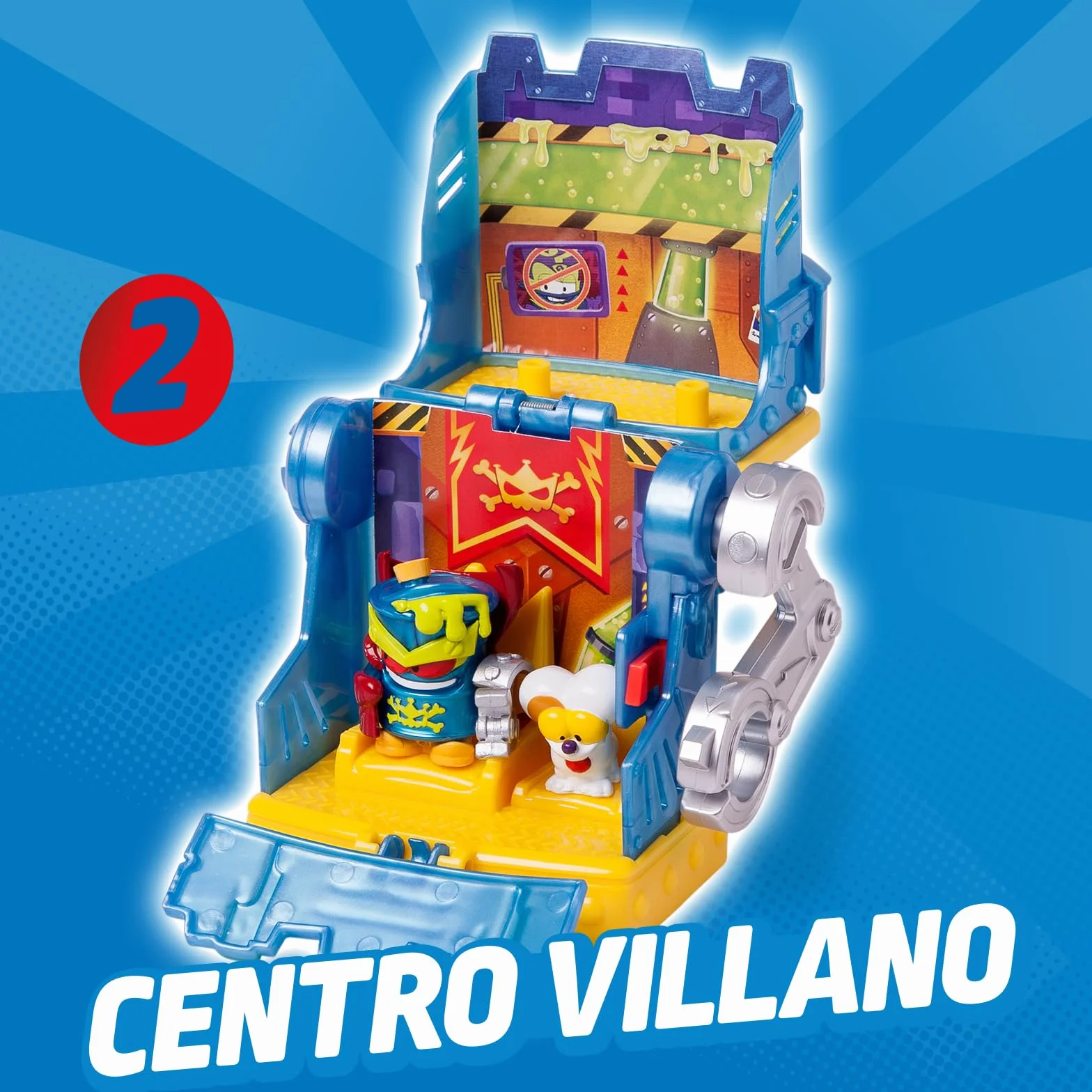 SUPERTHINGS KAZOOM Power Hidden Base Mr. King Guarida Serie TV