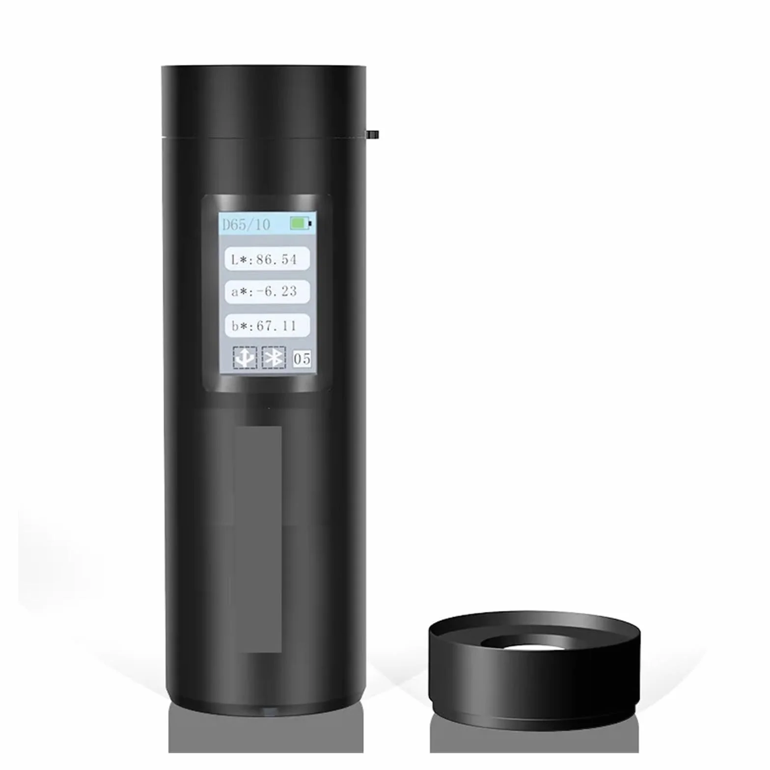 Colorímetro espectrofotómetro portátil de análisis de color para frutas plástico alimentos cuero electrónico impresión pintura