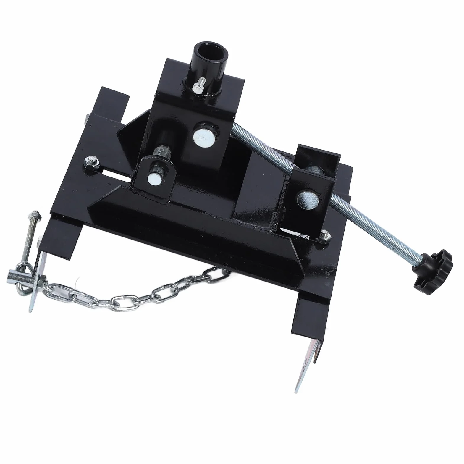 Adaptador ajustable para elevador de engranajes 500 kg cabezal inclinable 30 grados