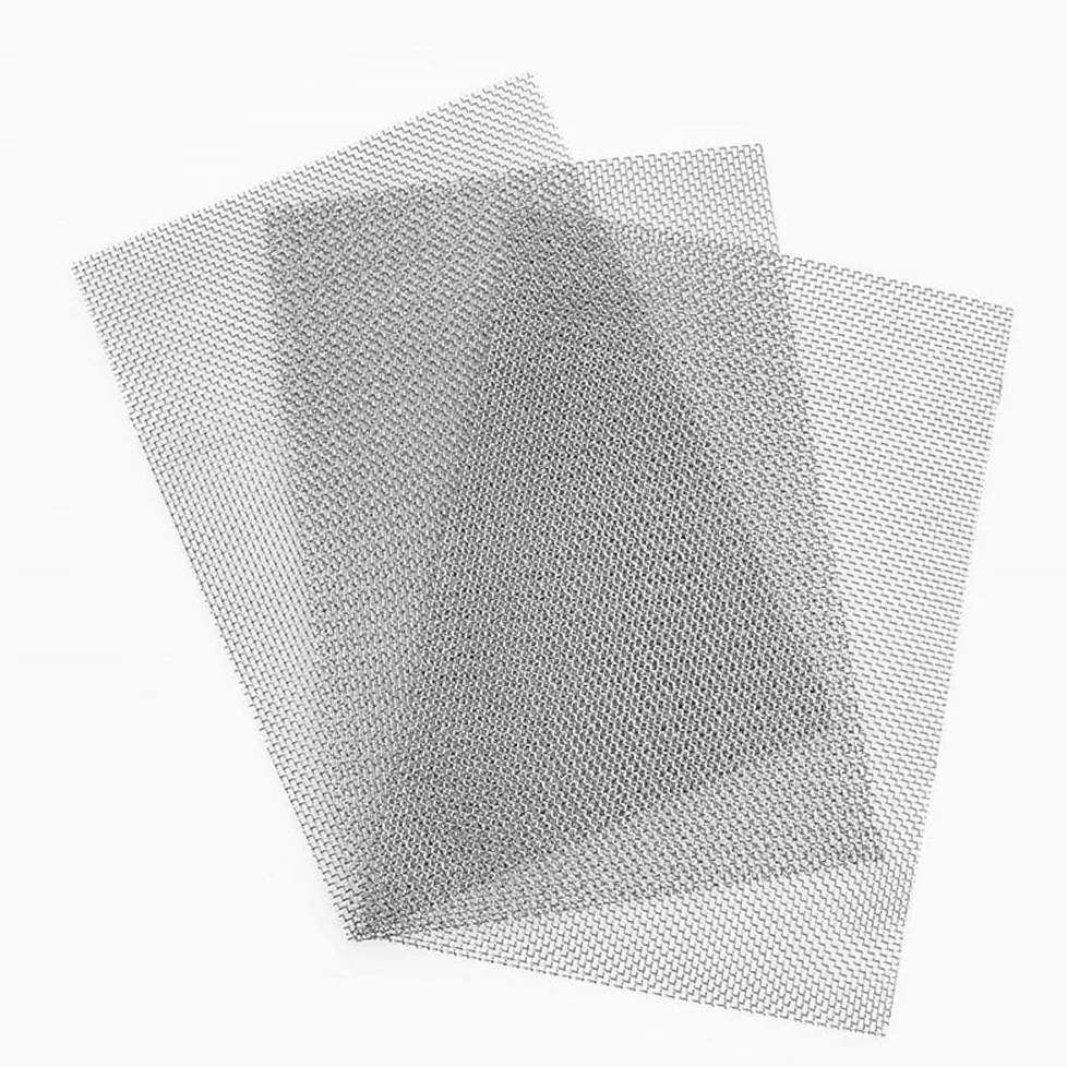 Malla de tungsteno de pureza, con tejido preciso, resistencia al calor, for uso industrial de laboratorio. 1 unidad(100x100 40Mesh)