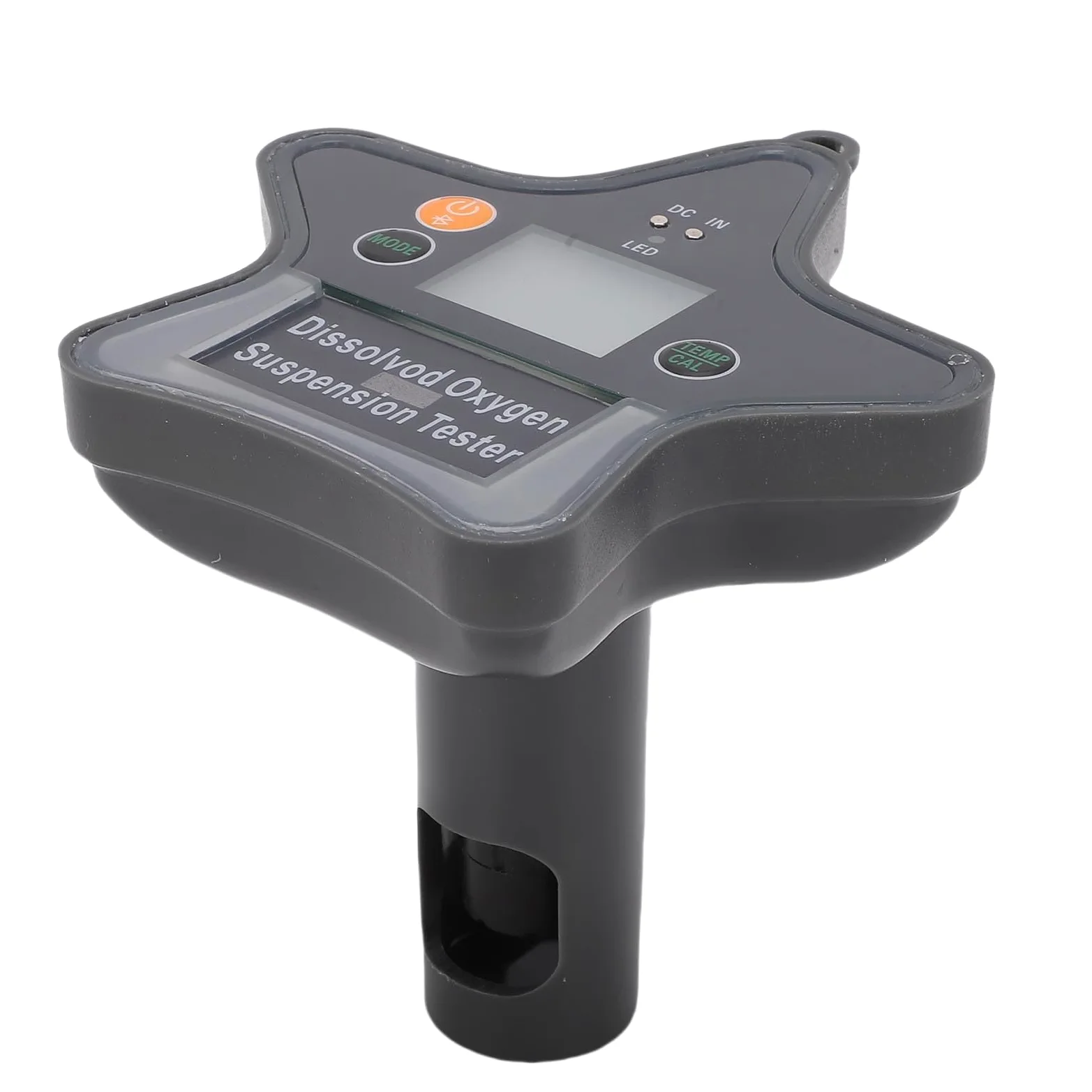 FTVOGUE Medidor Digital de Oxígeno Disuelto Probador de Temperatura DO de Metal y Plástico 0 a 20,00 Mg L BT Monitoreo de Aplicaciones Pantalla LED Compensación Automática de Temperatura para