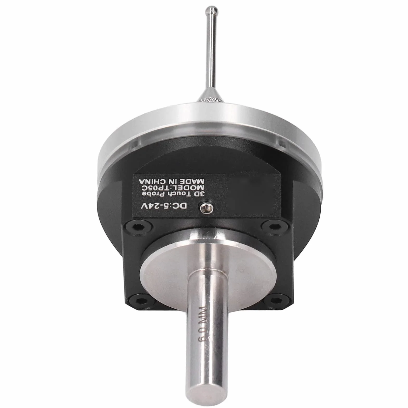 Buscador de borde de sonda táctil 3D CNC, para equipo CNC Mach3 DC 5~24 V, acero inoxidable + acero de tungsteno + aleación de aluminio, la sonda CNC de escritorio central