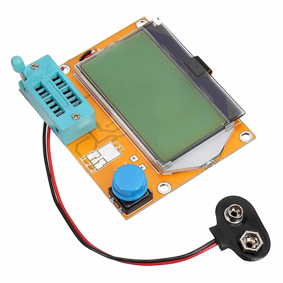 LCR-T4 Medidor Transistor Tester Diodo Triodo Capacidad SCR Inductancia Multímetro Herramientas con Durable