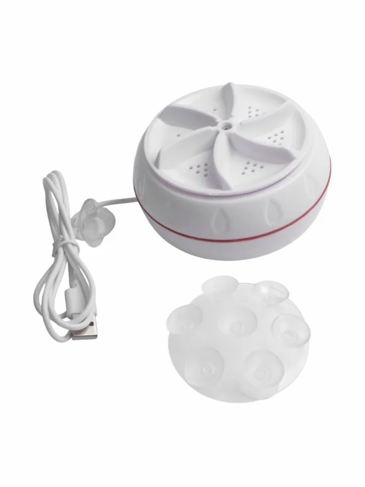 Lavadora portátil de turbina para viajes, mini lavavajillas para calcetines y ropa interior