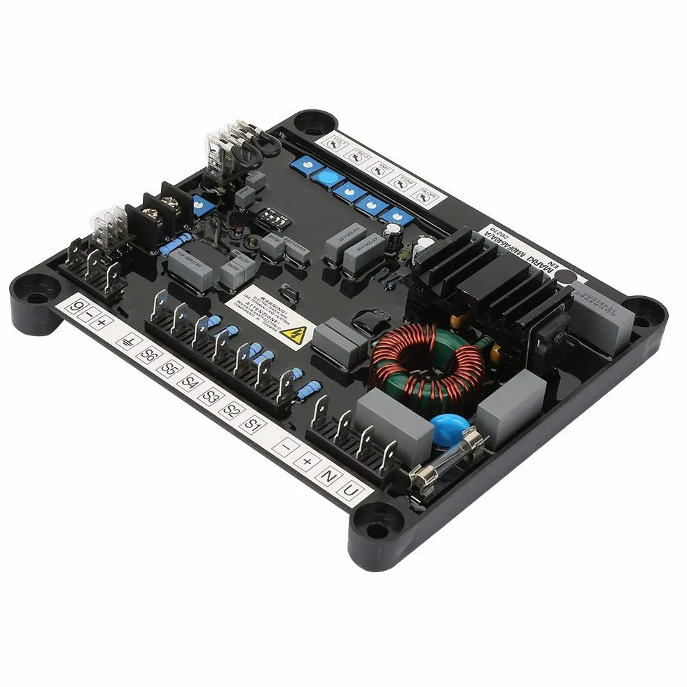 Regulador de tensión M40FA640A AVR Tarjeta de regulación automática de la tensión para accesorios para generadores de 1 y 3 etapas