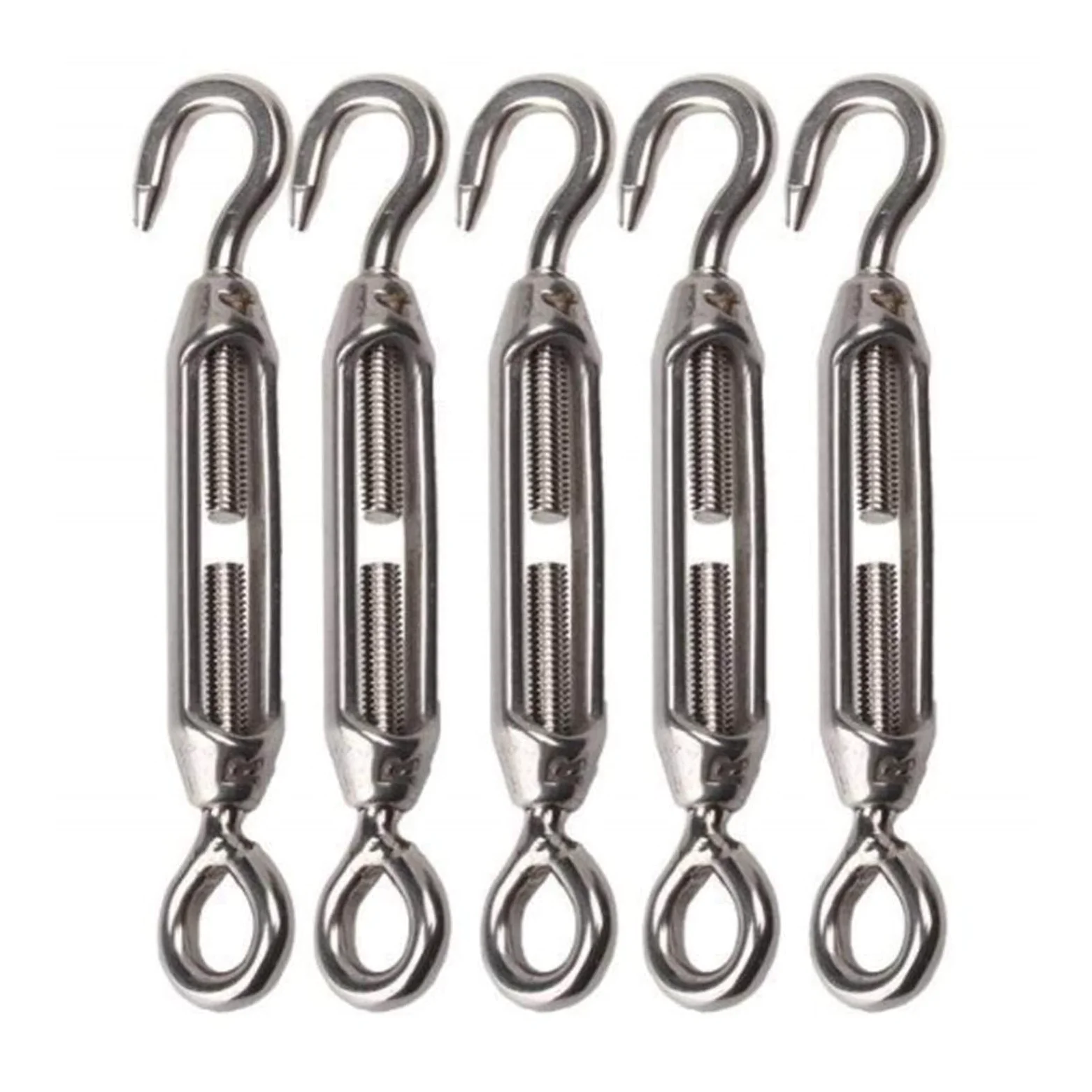 tensor de alambre de tensor, 5 ganchos de ajuste for cadena, tensor de alambre, tensor de ojo, tensor de cable de alambre, accesorios de hardware