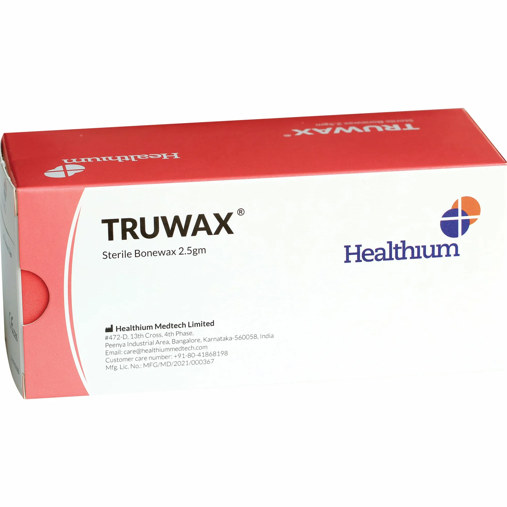 Bonewax 2,5 g, mezcla quirúrgica de cera para huesos, hemostática, para superficies de huesos, estéril, paquete de 12 unidades
