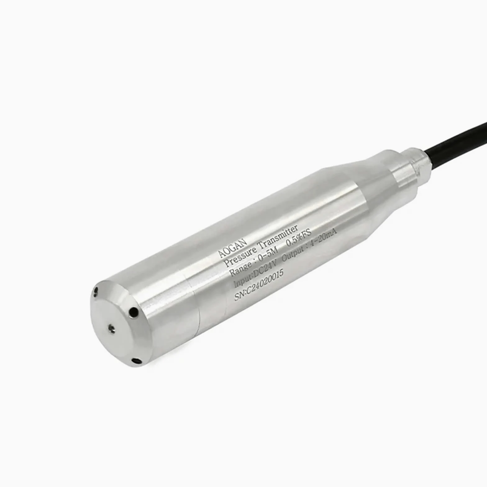 de entrada Transmisor de nivel de líquido, Medidor de nivel de líquido de presión estática, Sonda de sensor de nivel de agua Serie APW