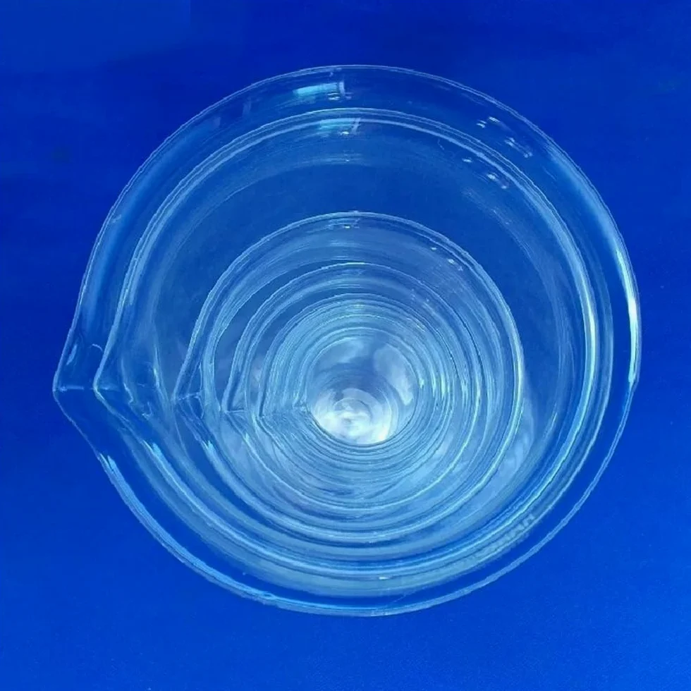 Vaso medidor de Laboratorio, Transparente, de 500 ml, con Pico Graduado para investigación científica.