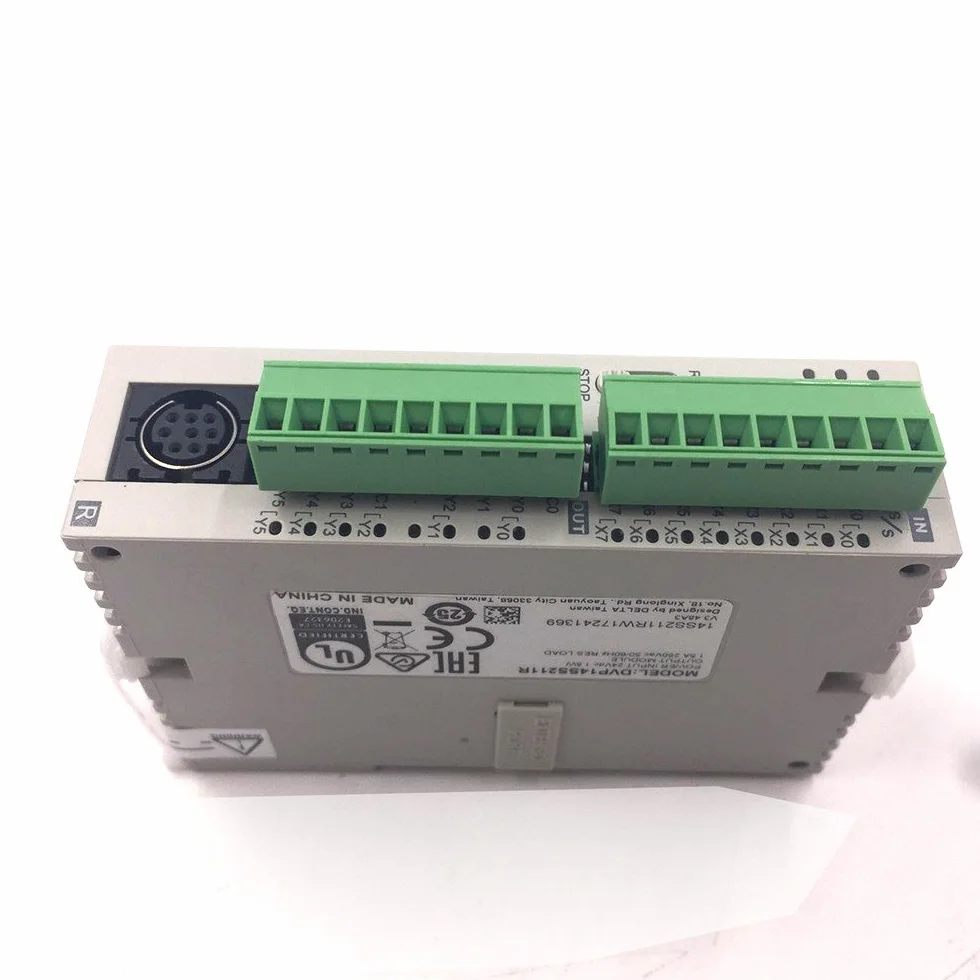 PLC CPU SS2 DELTA DVP14SS211R PLC DC24V 8 DI 6 DO relé