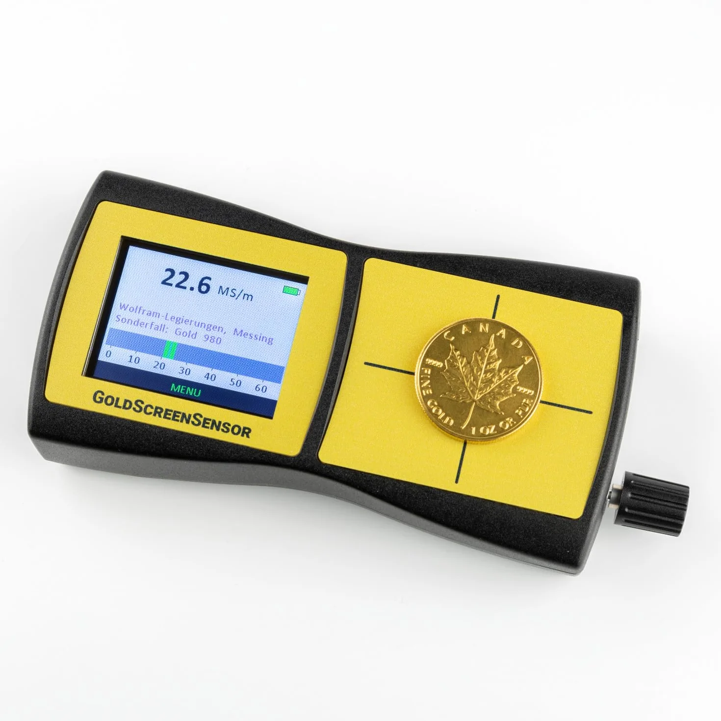 GoldScreenSensor - Comprobador para monedas & lingotes – Comprobar la autenticidad de metales preciosos