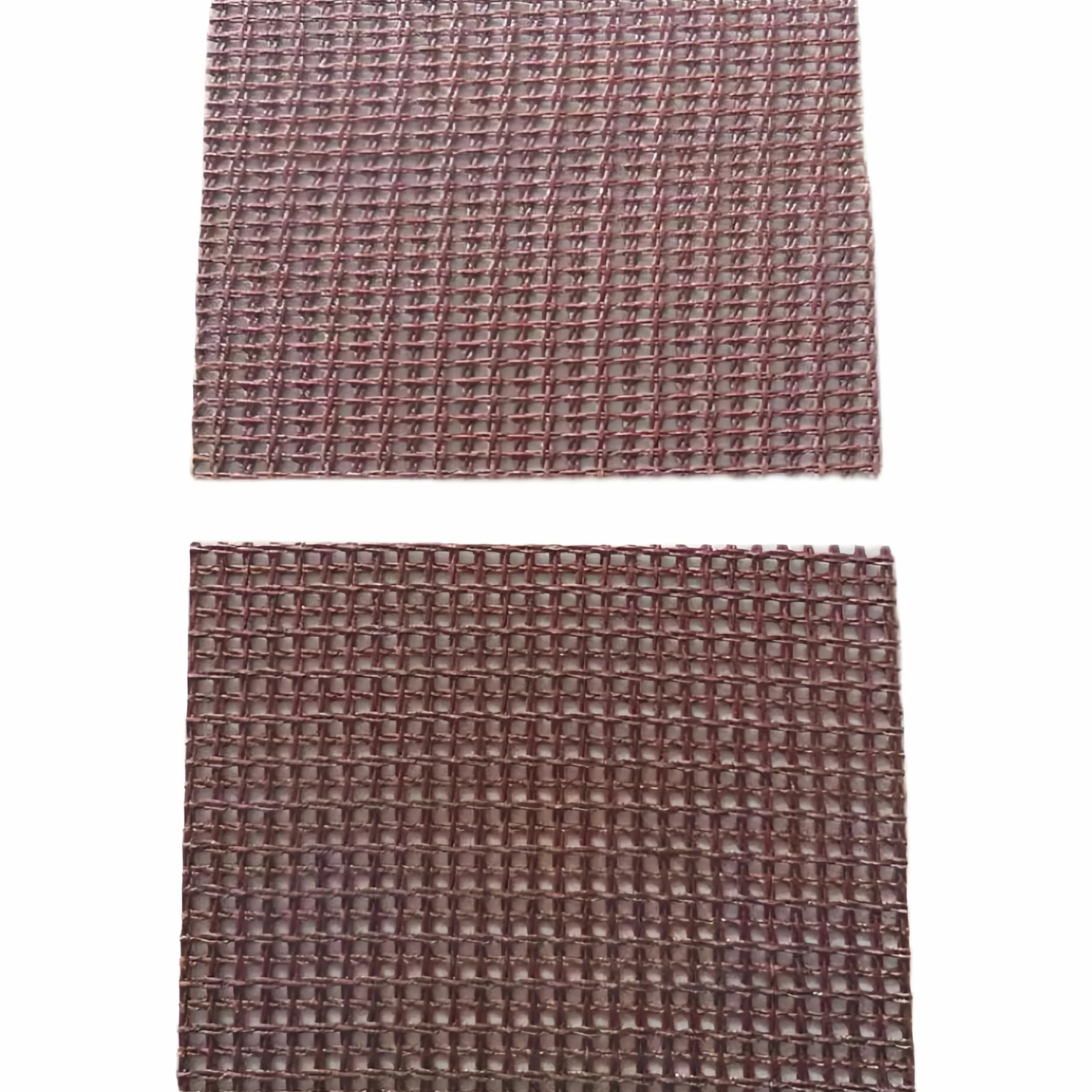 Filtro de fundición de fibra de vidrio con alto contenido de silicio for hierro fundido, acero y aluminio - Tamaño de malla personalizable(300x400mm(steel) Mesh4.0mm)