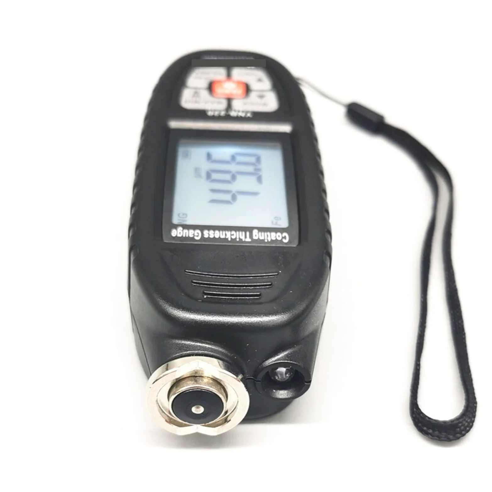 Medidor de espesor, YNB-220 nuevo medidor de espesor de pintura de coche medidor de espesor de recubrimiento de película probador de espesor con linterna LED
