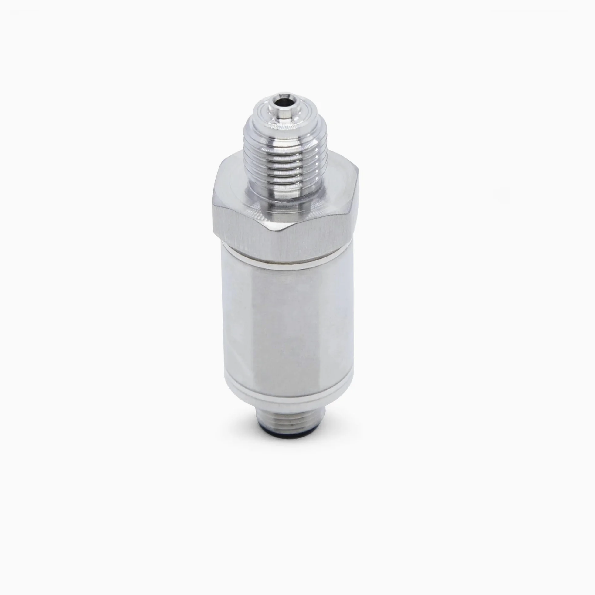 Sensor de presión de agua Transductor de presión de agua, aceite, combustible, gas y aire G1/4 12-36 V 4-20 mA M12-4 pines SS304 Transmisor absoluto/manométrico Diseño de protuberancia del sensor(0-2M