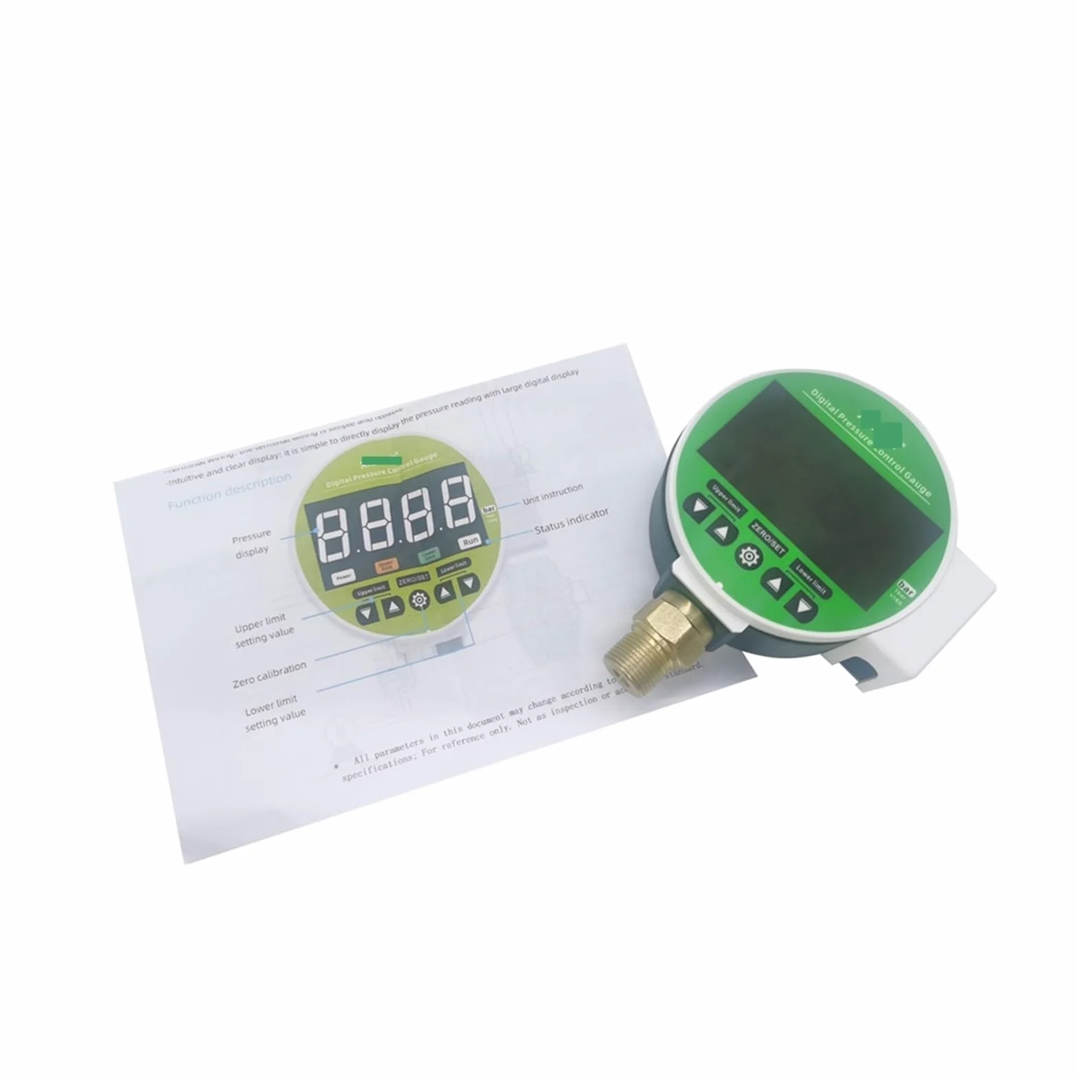 Manómetro, Interruptor de presión automático del compresor de aceite de agua de la bomba de aire, controlador de presión electrónico de pantalla Digital for bomba de agua(1003,Other AC220)