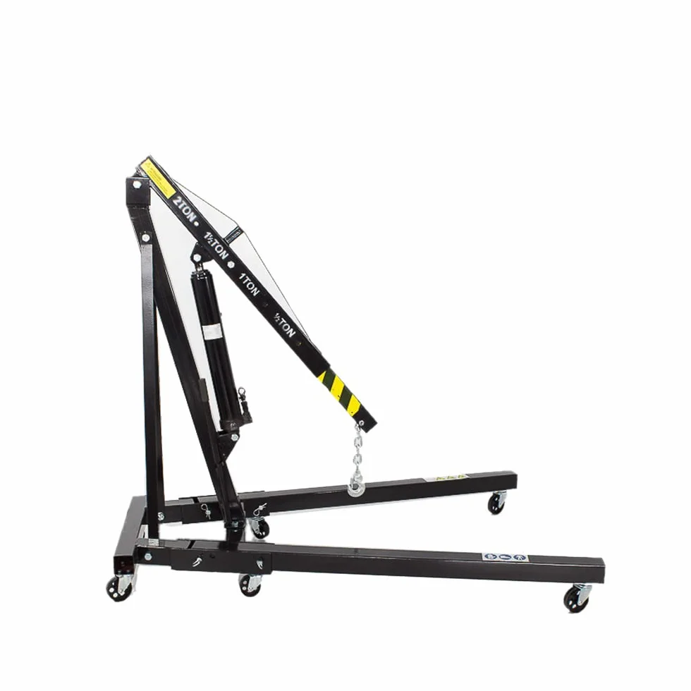 Grúa hidráulica de carro plegable SOGI Z1-02 cabra capacidad 2000 Kg