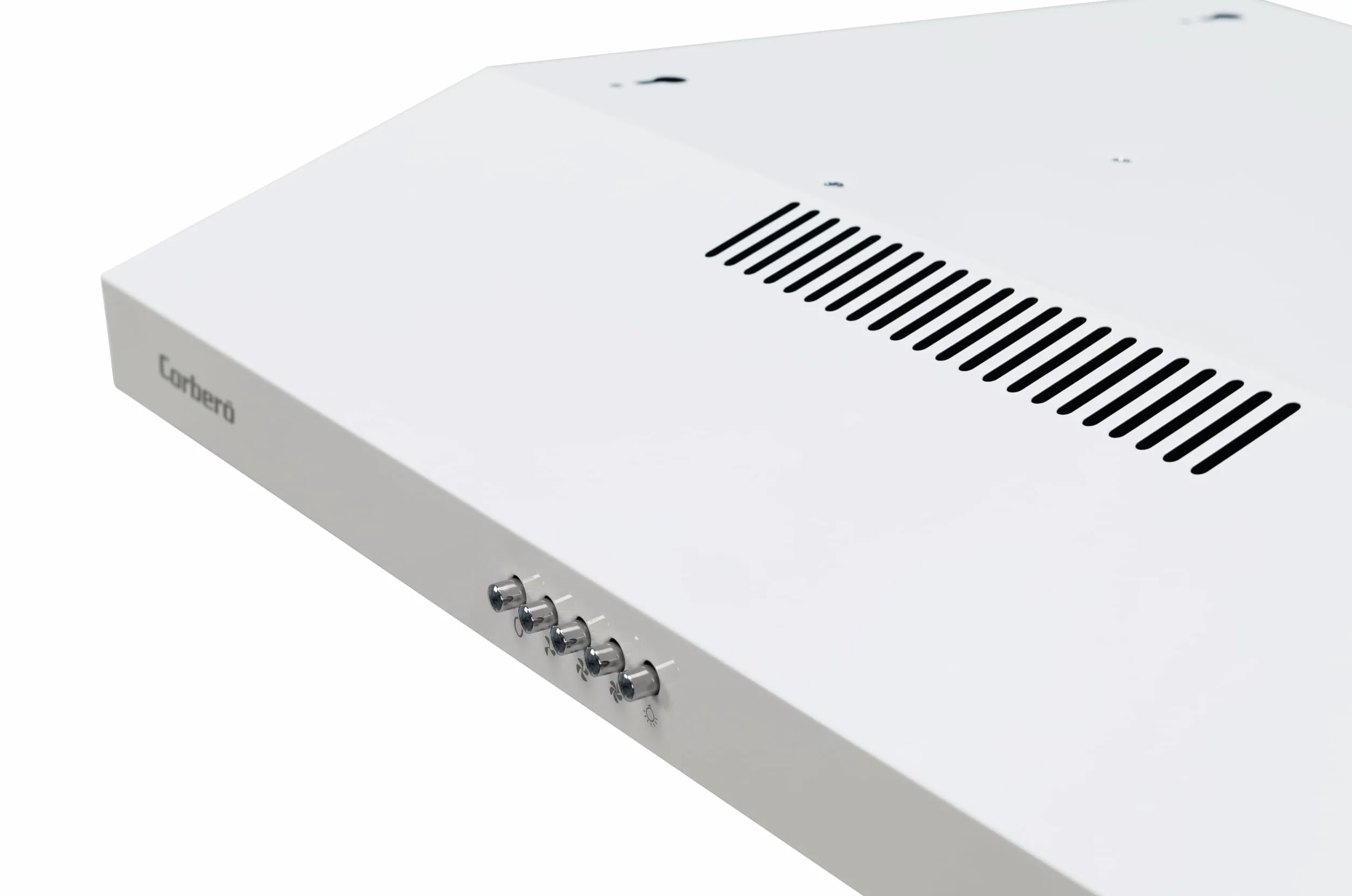Corberó Campana Convencional 60 cm IVORI622W 192,7 m3/h 69dB 61.5W 3 Velocidades Luz LED Biały