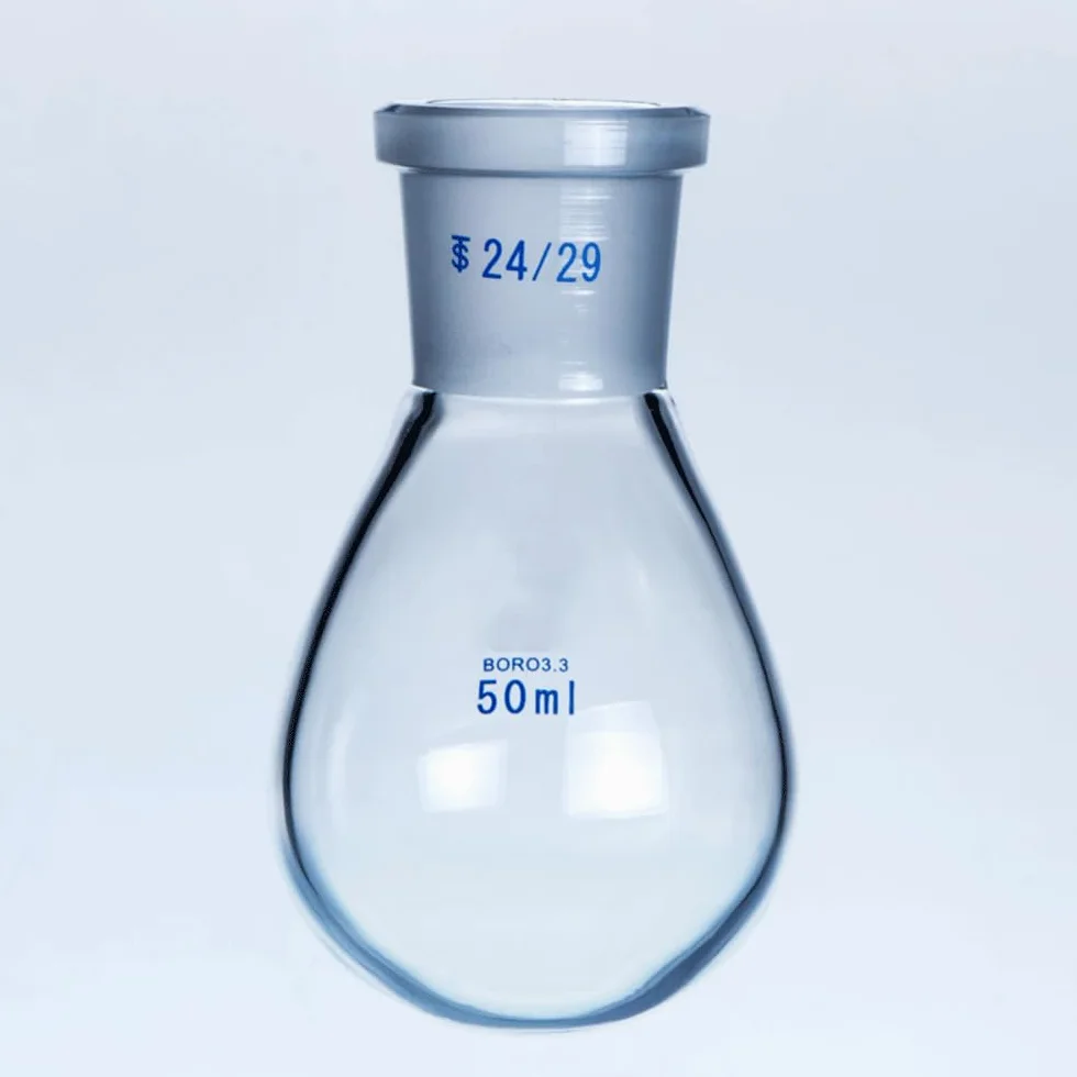 matraz de fondo redondo， Matraz de fondo redondo de una sola boca, de 5 a 1000 ml, de diferentes tamaños, for laboratorio.(1000ml 29-32)