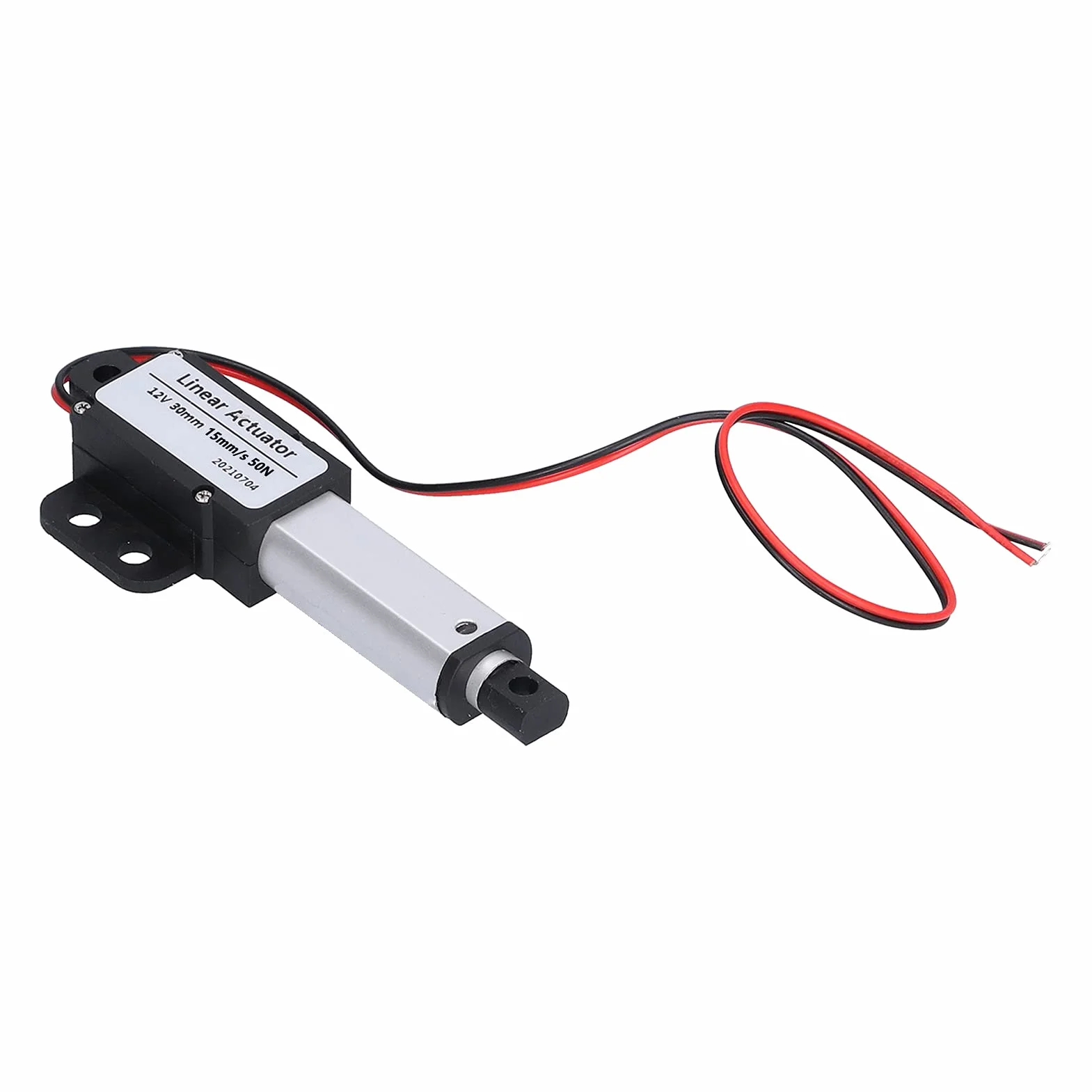 Actuador Lineal Eléctrico 12V DC 30mm 15mm/s 50N