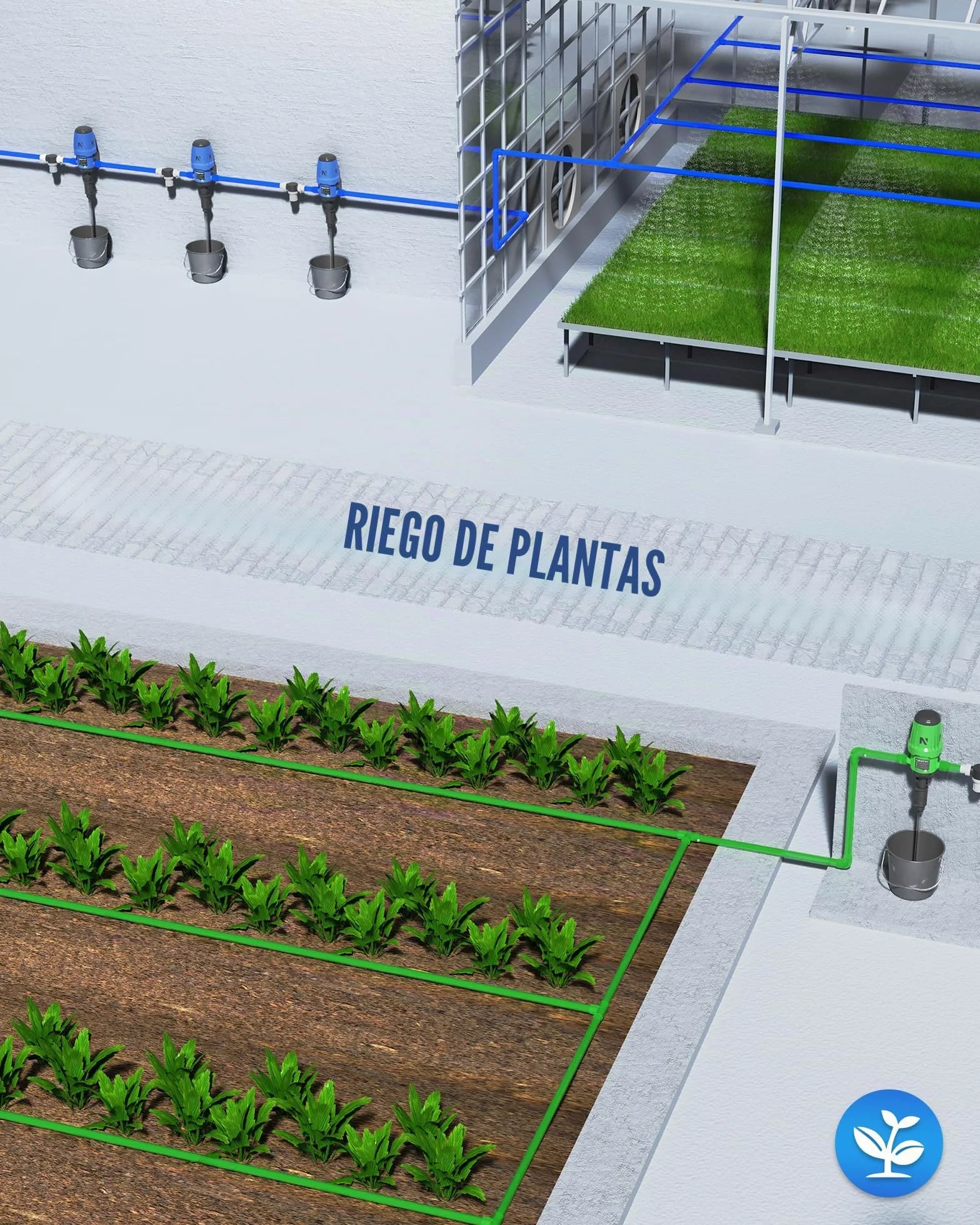NEWTRY Inyector de fertilizante de riego por goteo, bomba proporcional ajustable del 1 al 10%, bomba dosificadora NPT de 3/4 pulgadas para jardín, sistema hidropónico y de riego