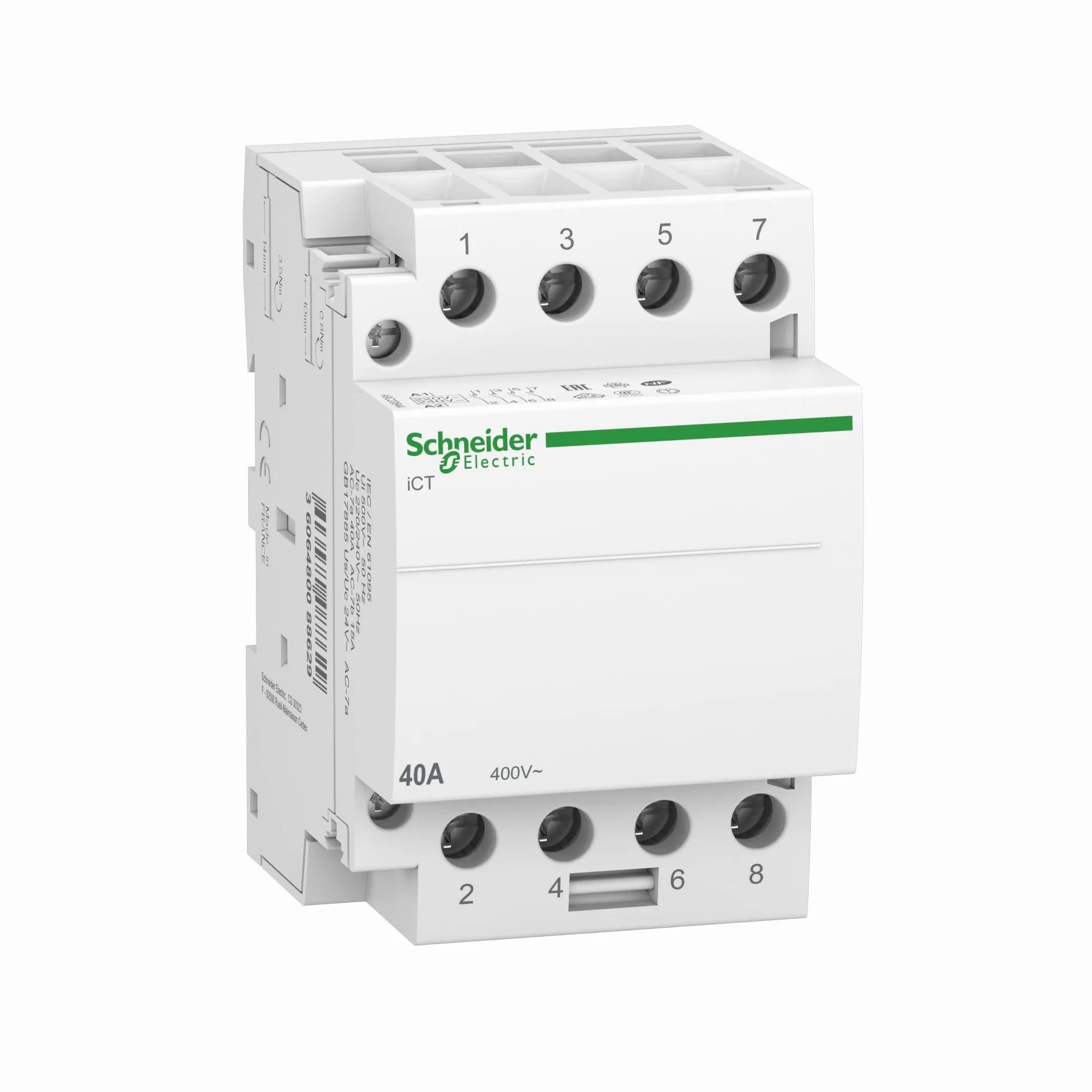 Schneider Electric A9C20844 Contactor Modular 4P 40A 220-240V