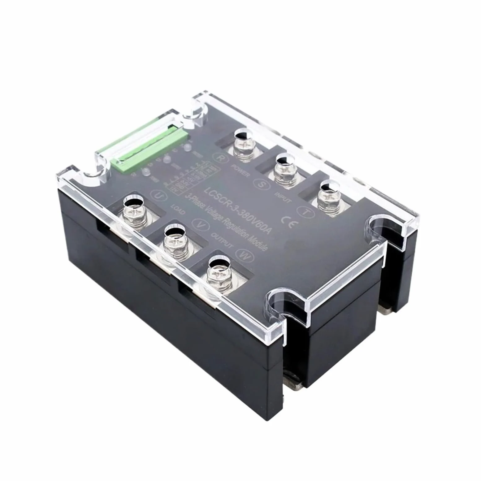 Módulo regulador de Voltaje CA trifásico 60A-200A, regulador de Potencia, tiristor, relé de Estado sólido(40A)