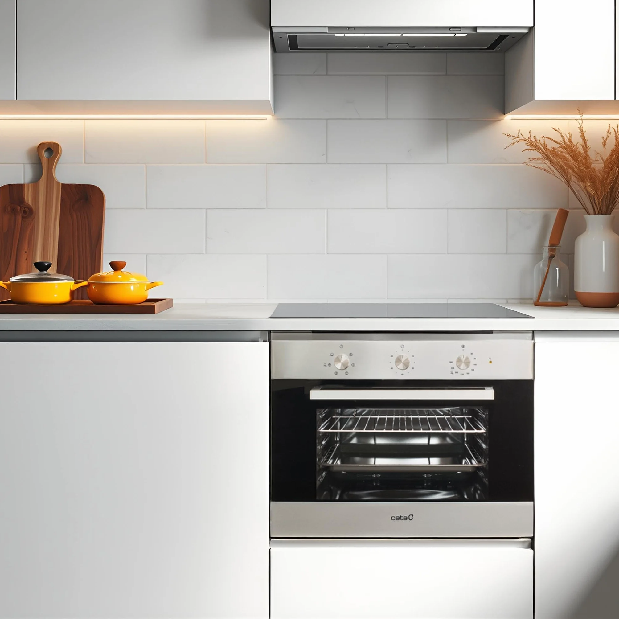 Cata ME 4006 X Horno Limpieza Aquasmart Multifunción 6 Funciones Negro Acero Inoxidable