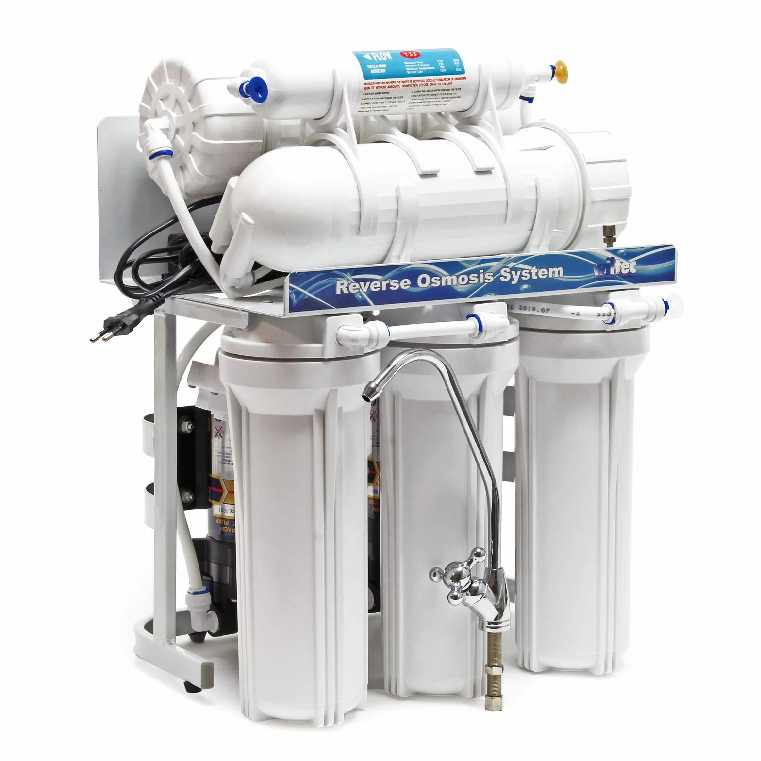Naturewater NW-RO400-E2 Equipo de ósmosis inversa (RO) 1500l/día Filtración Tratamiento del agua