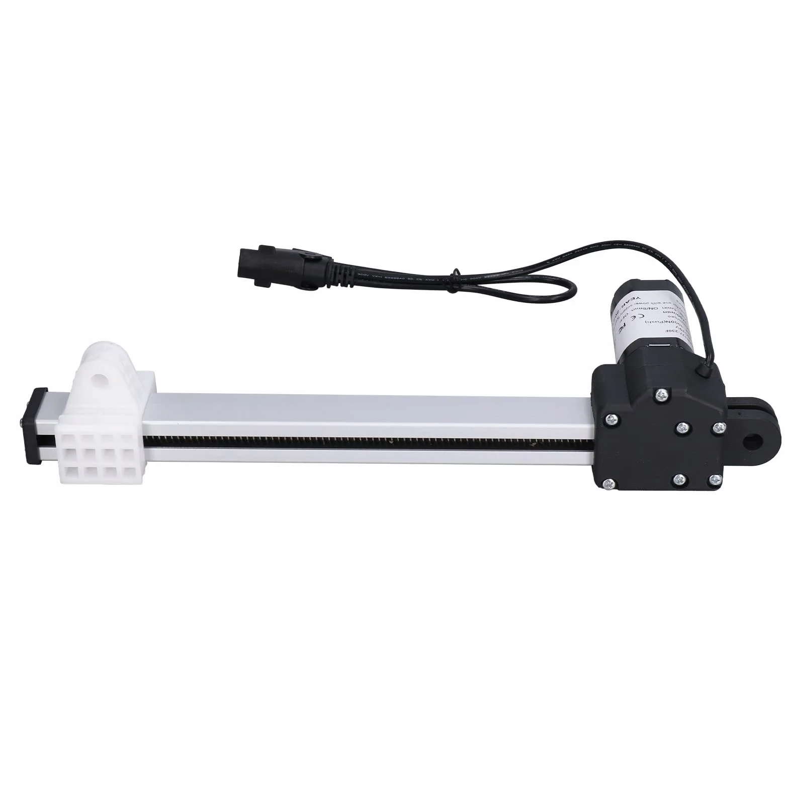 Buachois Motor de Actuador para Reclinable Eléctrico Lineal Carrera DC 29V | Motor con Recorrido de 230 mm con Clip de Fijación 1000N Lineal Eléctrico de Carga Varilla Telescópica Sillas Elevadora