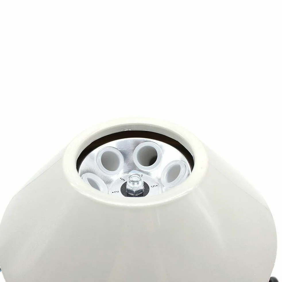 Centrifugadora eléctrica de mesa de 25 W, 4000 rpm, 6 x 20 ml