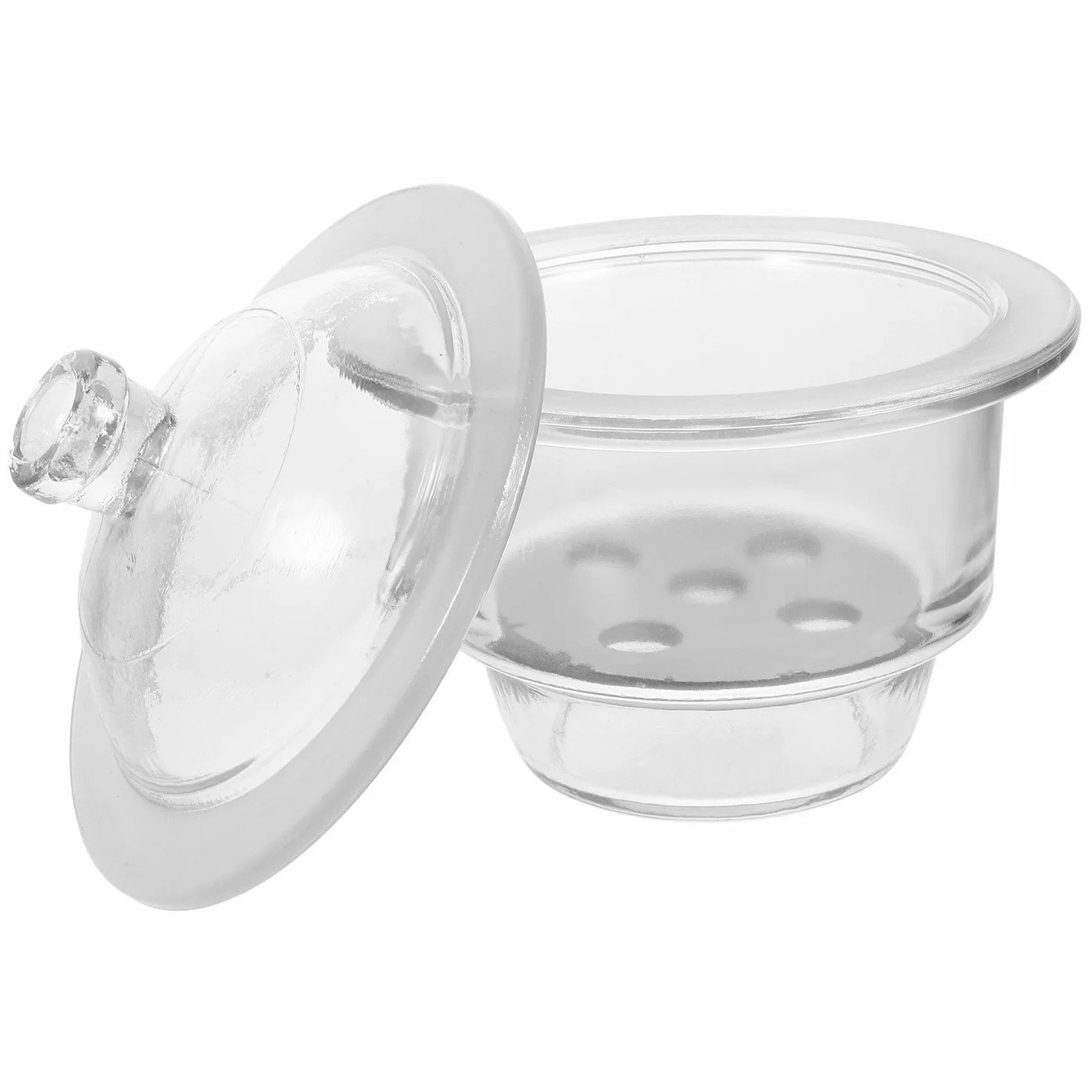 Botella Desecadora de Vidrio Transparente 150mm para Laboratorio | Experimentos y Presentaciones Científicas, Desecador de Laboratorio, Formato Portátil, Operación Cómoda