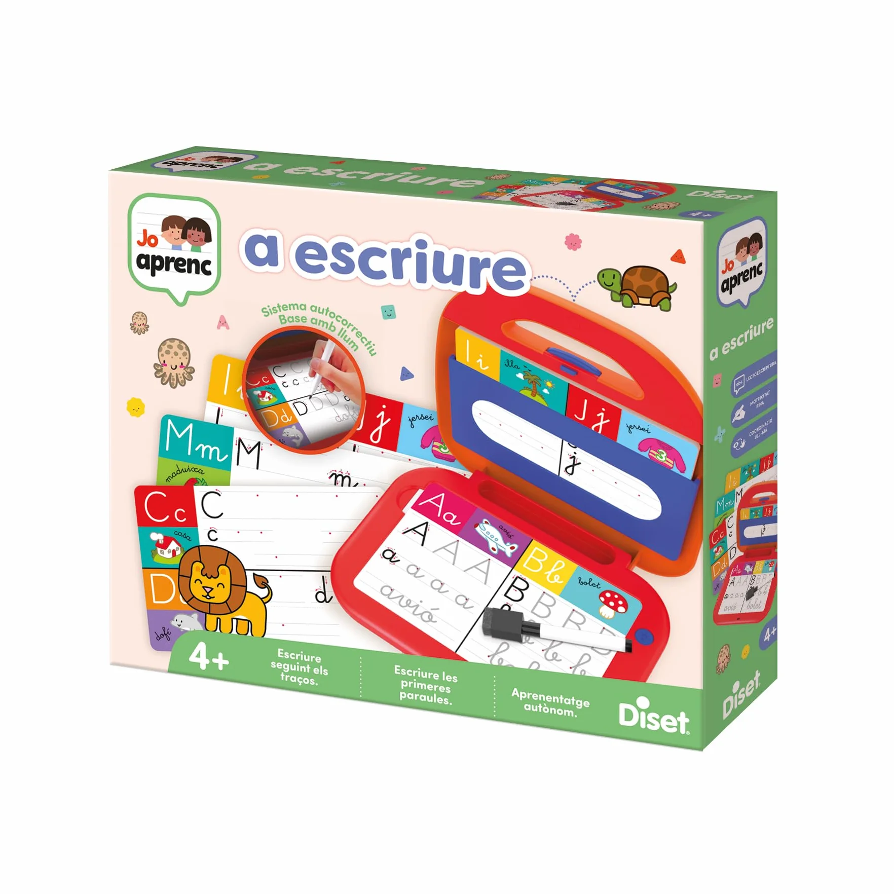 Diset Jo Aprenc a Escriure Joc Educatiu per Nens a Partir de 4 Anys