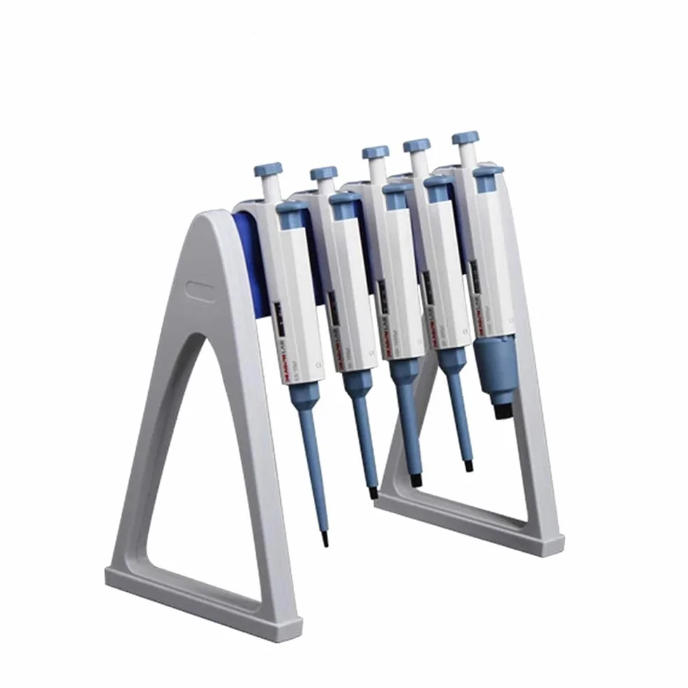 Soporte para pipetas de laboratorio ajustables