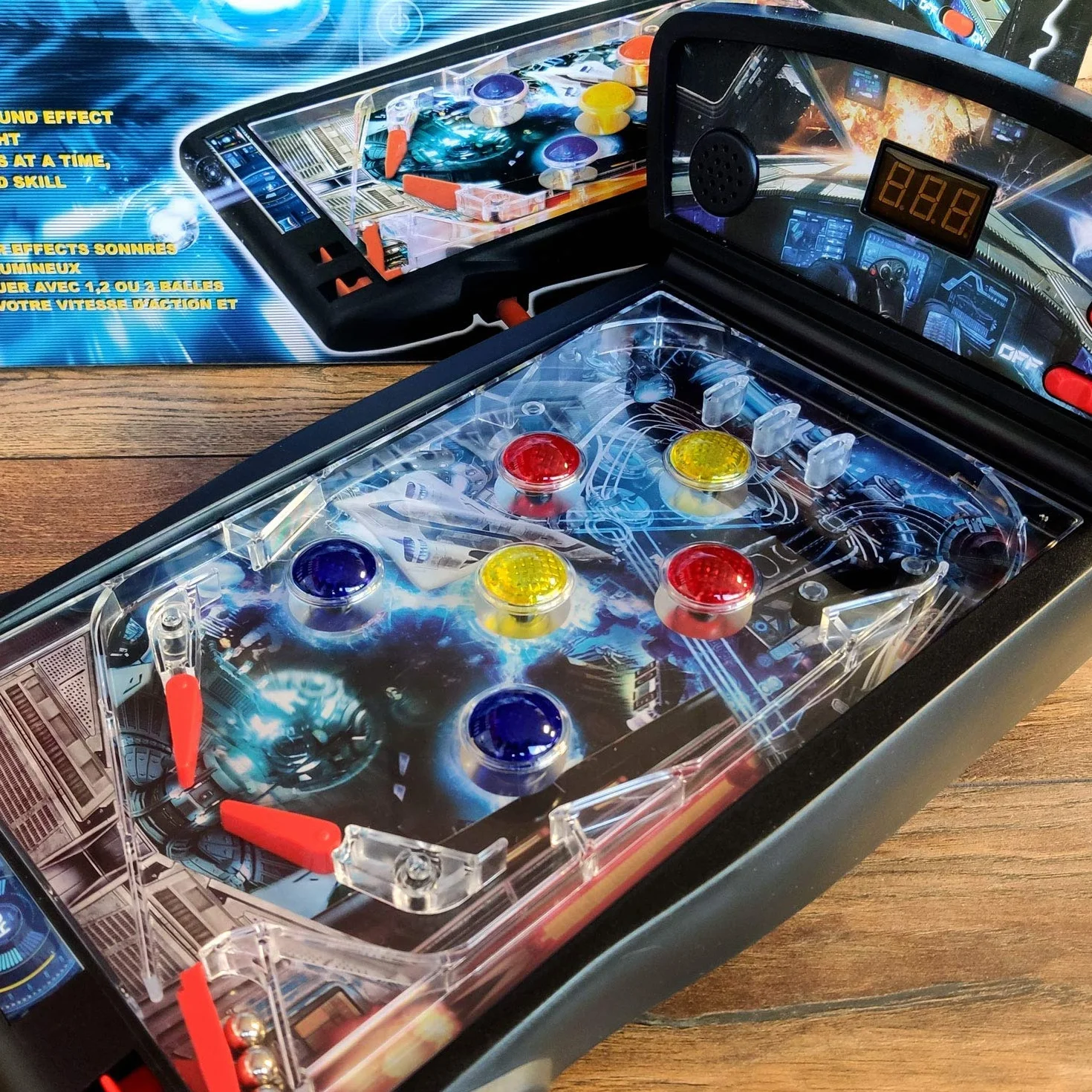 Galaxy Retro Pinball Juego clásico de sobremesa Espacio para niños 3 años Adultos