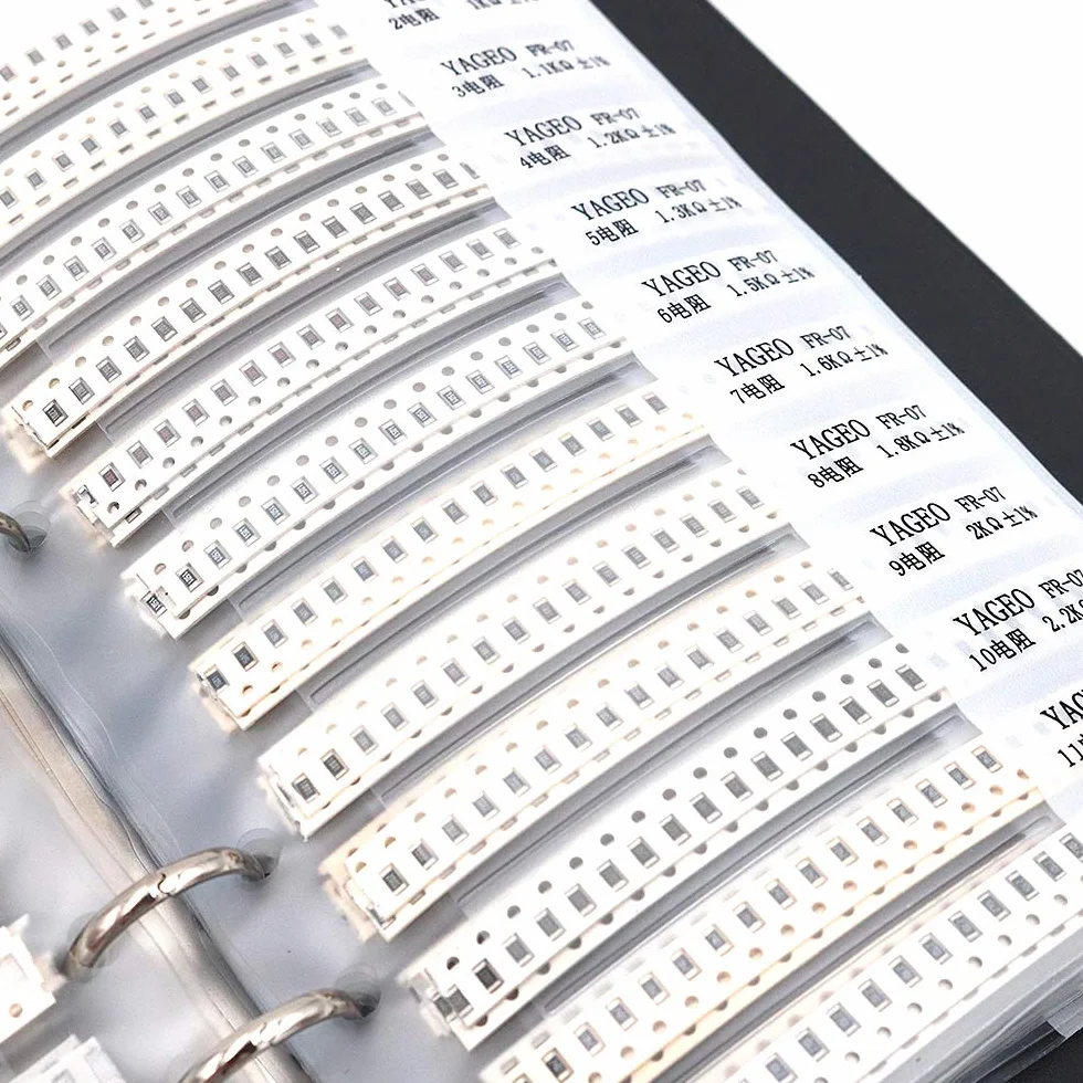 DollaTek 8500pcs SMD Resistor Sample Book 1206 1% 0 ohm-10M Ohm 170values