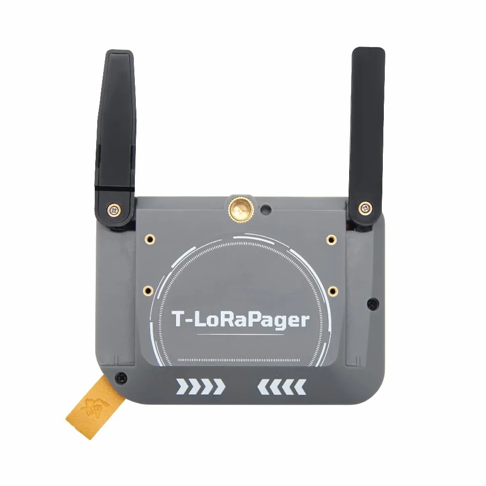 LILYGO T-Lora Pager ESP32 LoRa NFC RTC Al Smart Sensor TTGO - Placa de desarrollo con pantalla LCD IPS de 2,3 pulgadas (868 MHz, firmware Meshcore de 868 MHz)