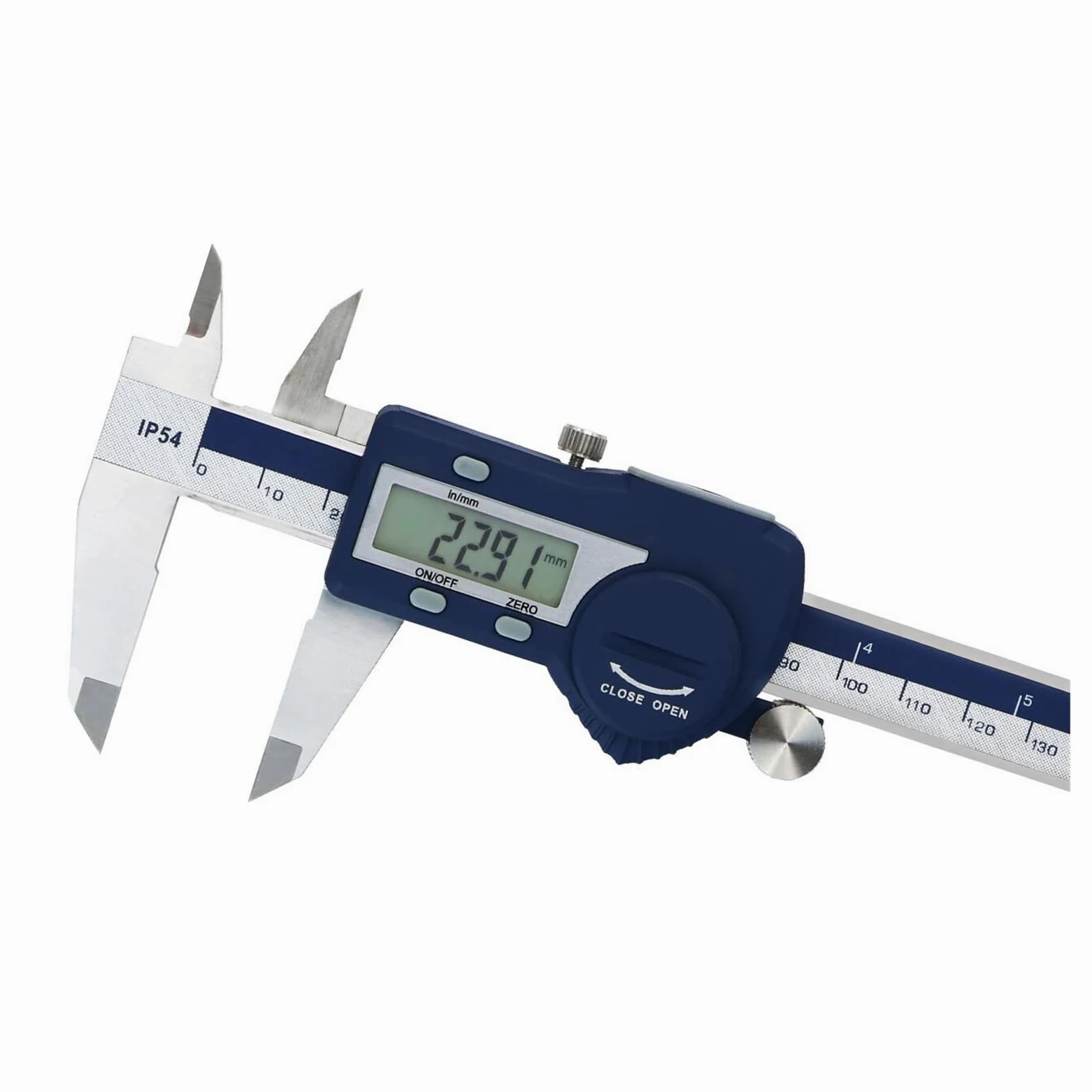 Pies de Rey Calibrador Digital Vernier electrónico de Acero Inoxidable endurecido 0 a 150 mm(0-150mm)