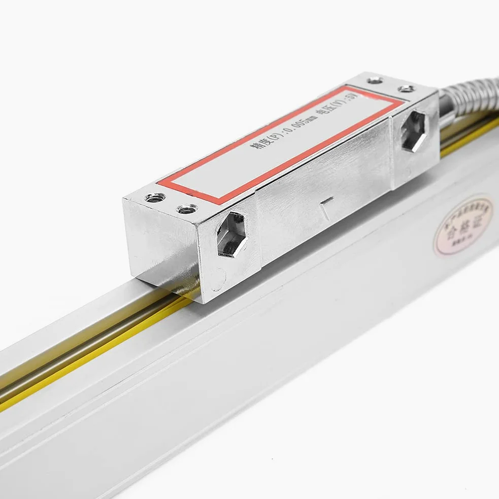 Básculas Lineales DRO, de 0-100 Mm 0-200 Mm para Lectura JCS900-2AE/JCS900-3AE, Aleación de Aluminio, Alta Precisión, Fácil de Instalar