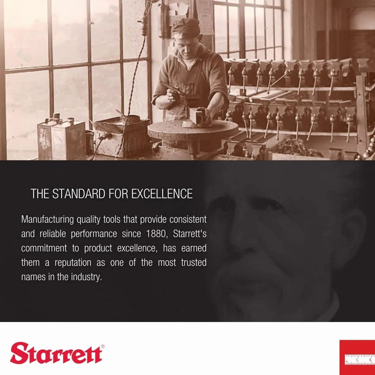 Starrett 11MH-300 - Herramienta multiusos (300 mm, numeración métrica)