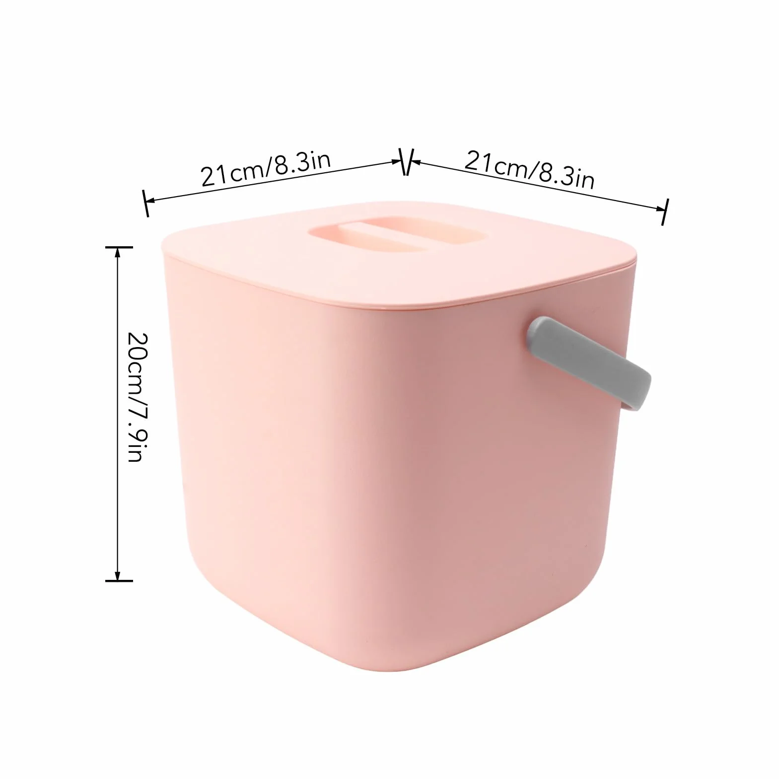 Fockety Lavavajillas Portátil de Encimera 18W 8.5V 2000mAh Apagado Automático (Pink)