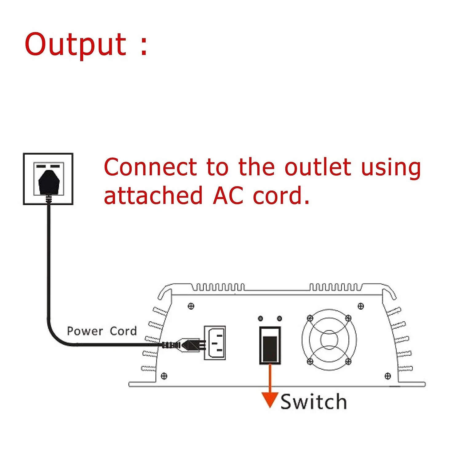 Y&H 1400W Inversor de conexión a red MPPT Onda sinusoidal pura DC20-45V Entrada solar AC220V Inversor Inyeccion a Red Para panel solar de 24V 30V 36V