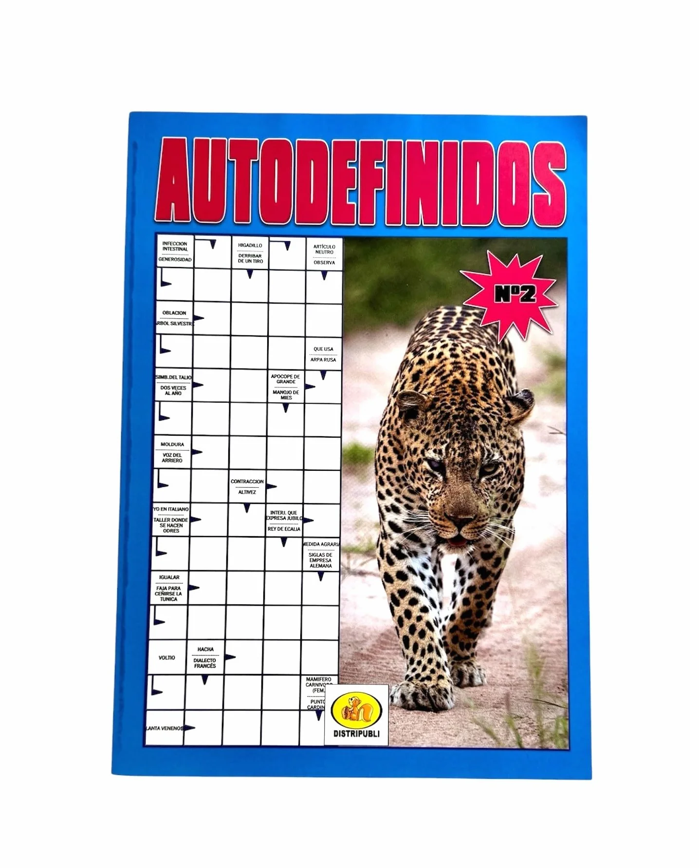 4 Libros Pasatiempos Autodefinidos Letra Grande en Español para Adultos Mayores Blanco y Negro