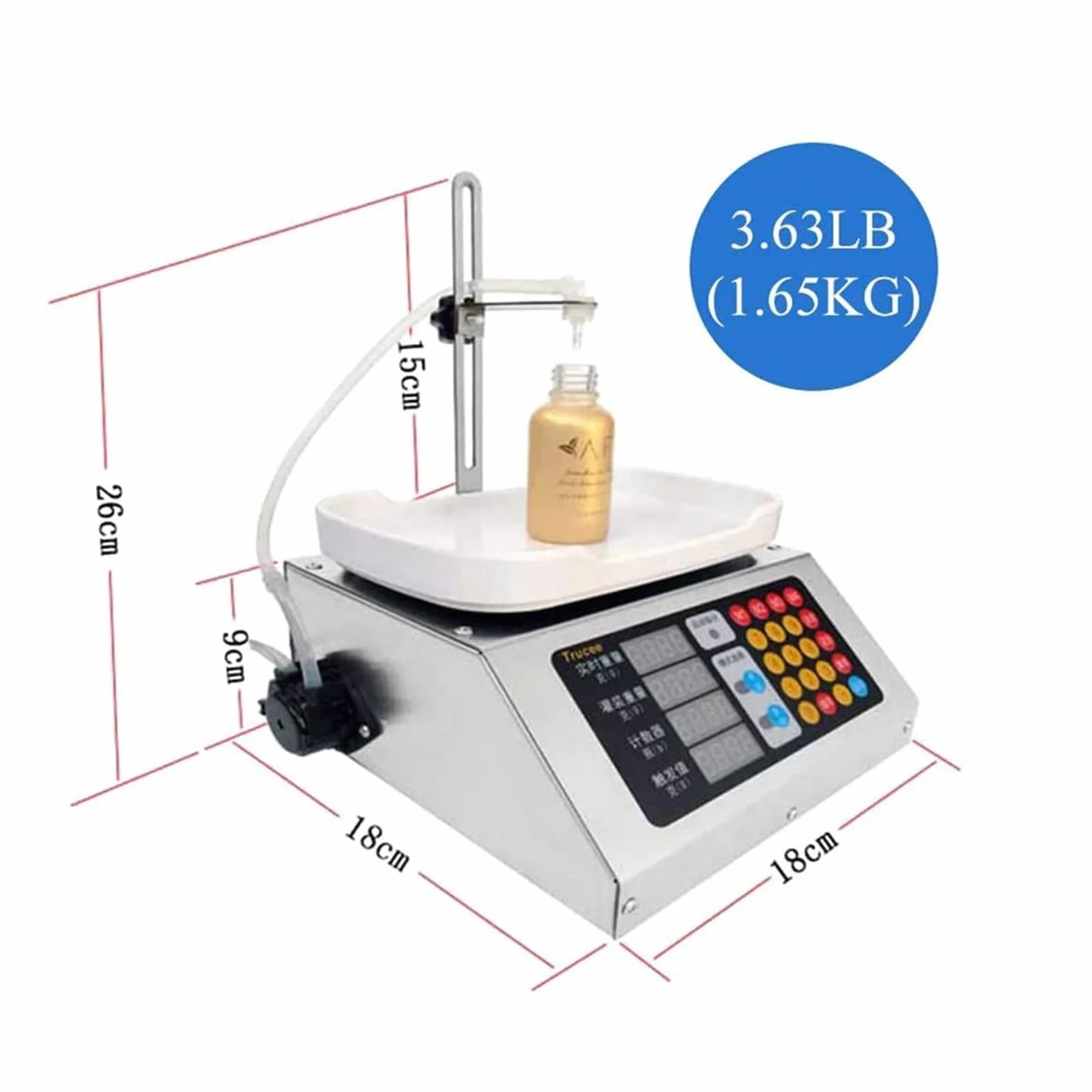 Máquina de llenado de líquidos viscosos, Volumen de llenado 20-10000 ml Llenadora de Miel, Máquina de llenado automática Máquina de llenado de líquidos viscosos con Pegamento Tahini