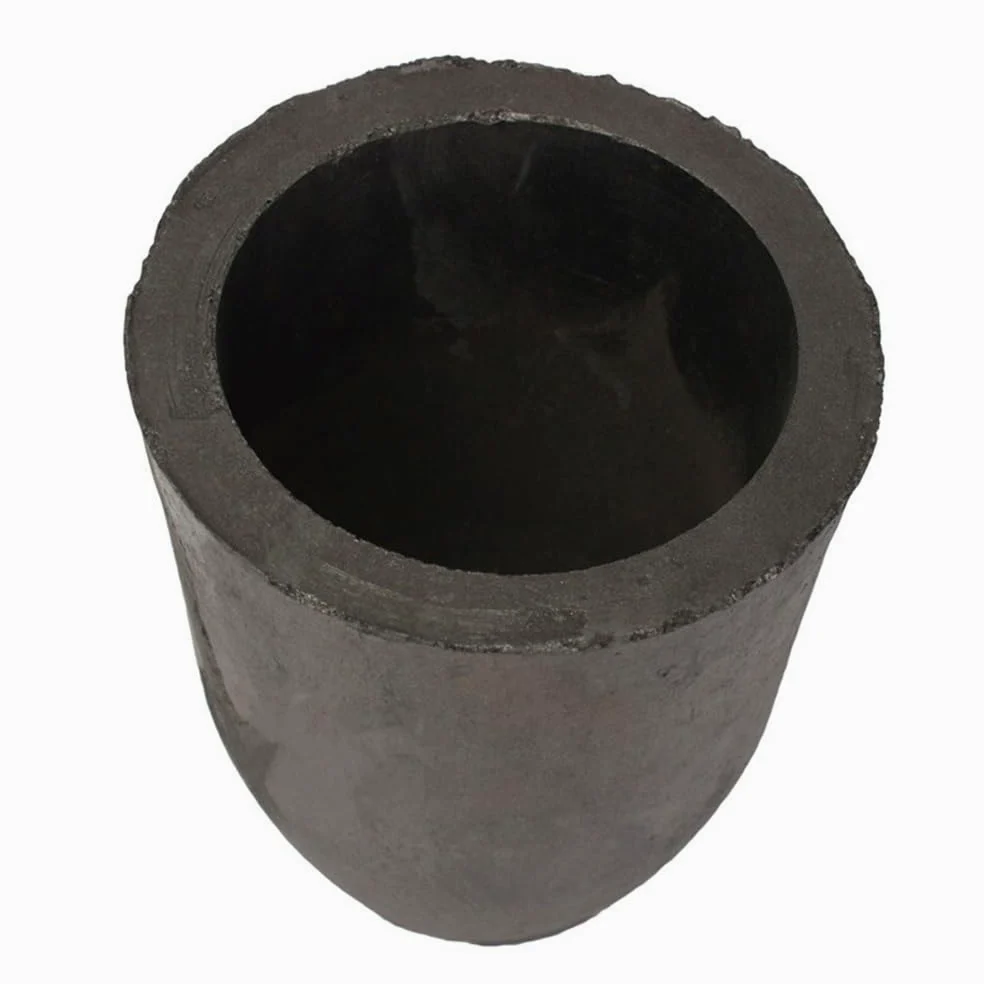 Horno de fusión crisol grafito, horno resistencia a altas temperaturas, equipo accesorios plata oro fundición 1 pieza(10.3x12cm)