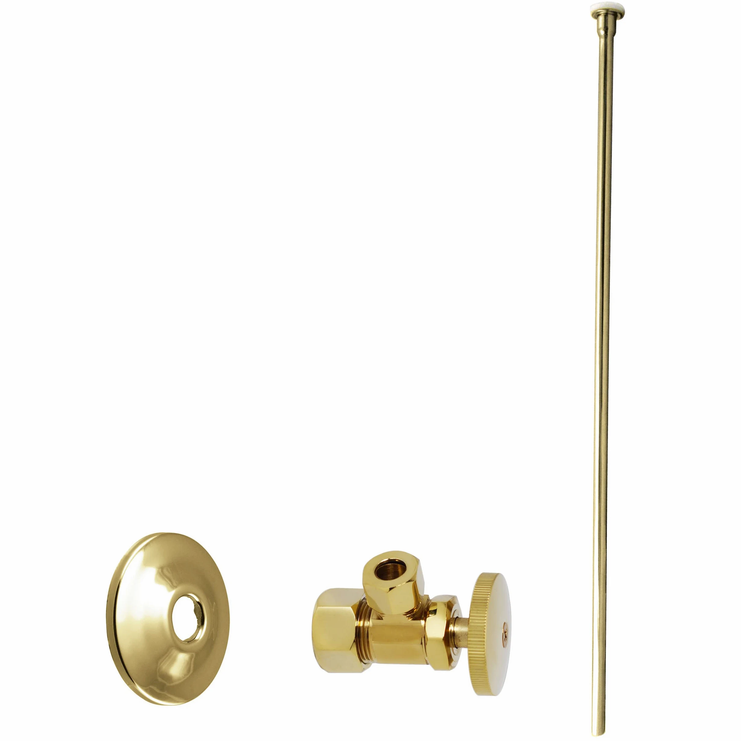 Westbrass d105kfh Toilet Kit – 5/8 en. Od X 3/8 en. Od X 20 en. Soporte de Cabeza